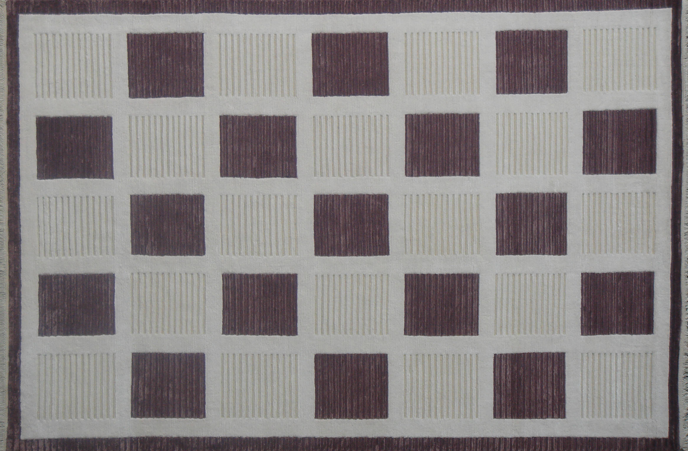 Cut Loop Serisi Nepal El Dokuma Halı