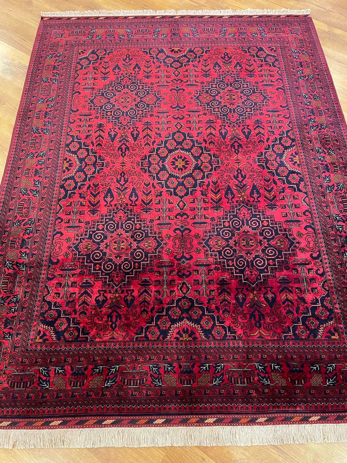 Afgan Bilicik El Dokuma Halı