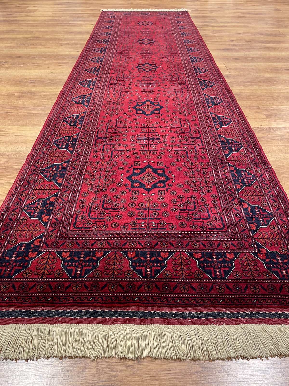 Afgan Bilicik El Dokuma Halı Yolluk