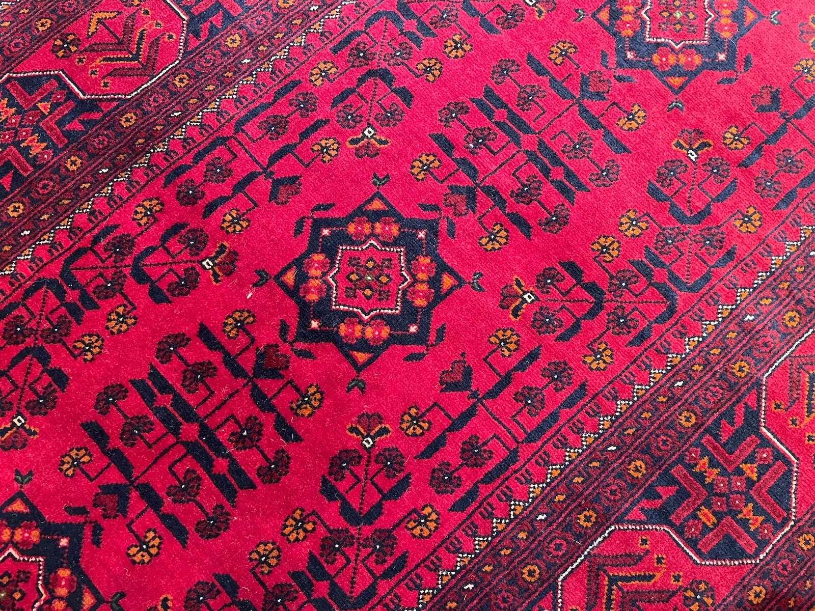 Afgan Bilicik El Dokuma Halı Yolluk