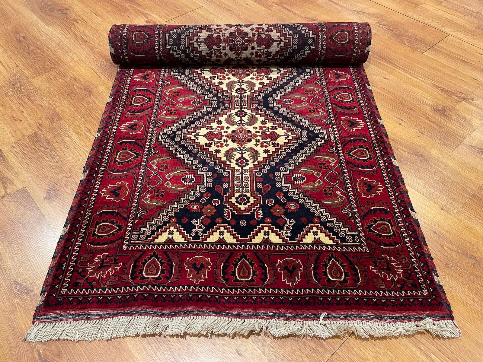 Afgan Bilicik El Dokuma Halı Yolluk