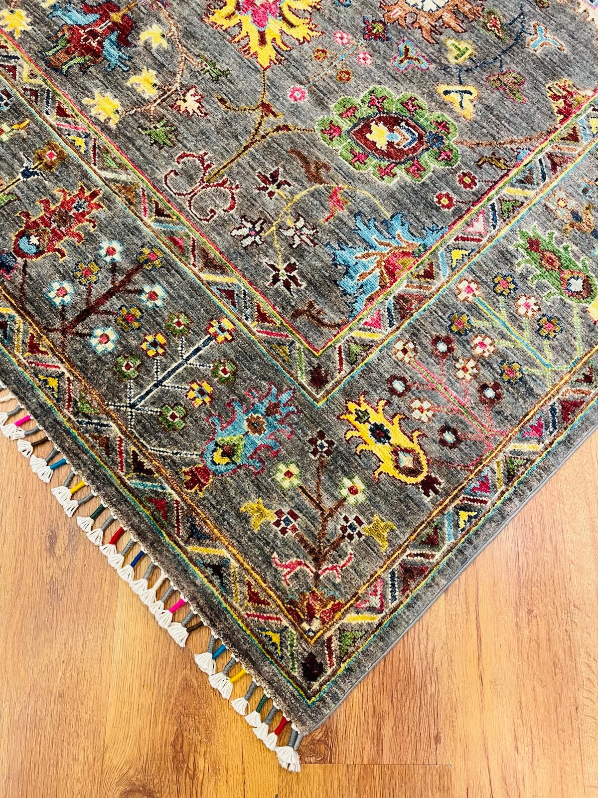 Afgan Binbirgece El Dokuma Halı