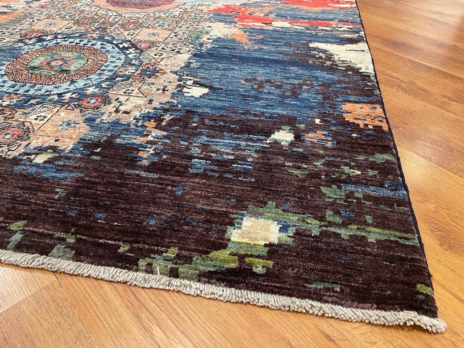 Afgan Binbirgece El Dokuma Halı