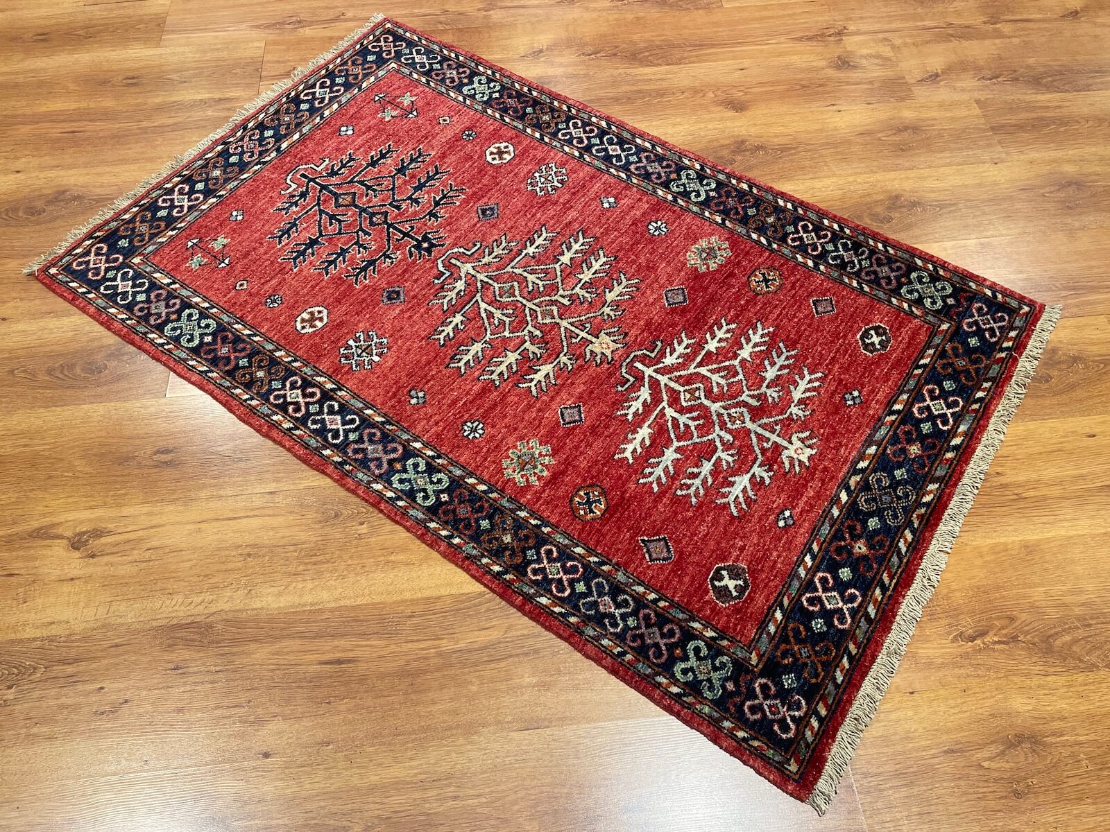 Afgan Binbirgece El Dokuma Halı