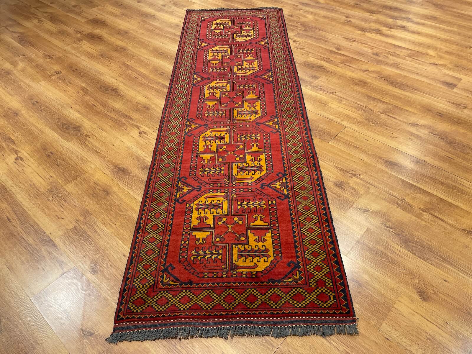 Afgan Kargai El Dokuma Halı Yolluk
