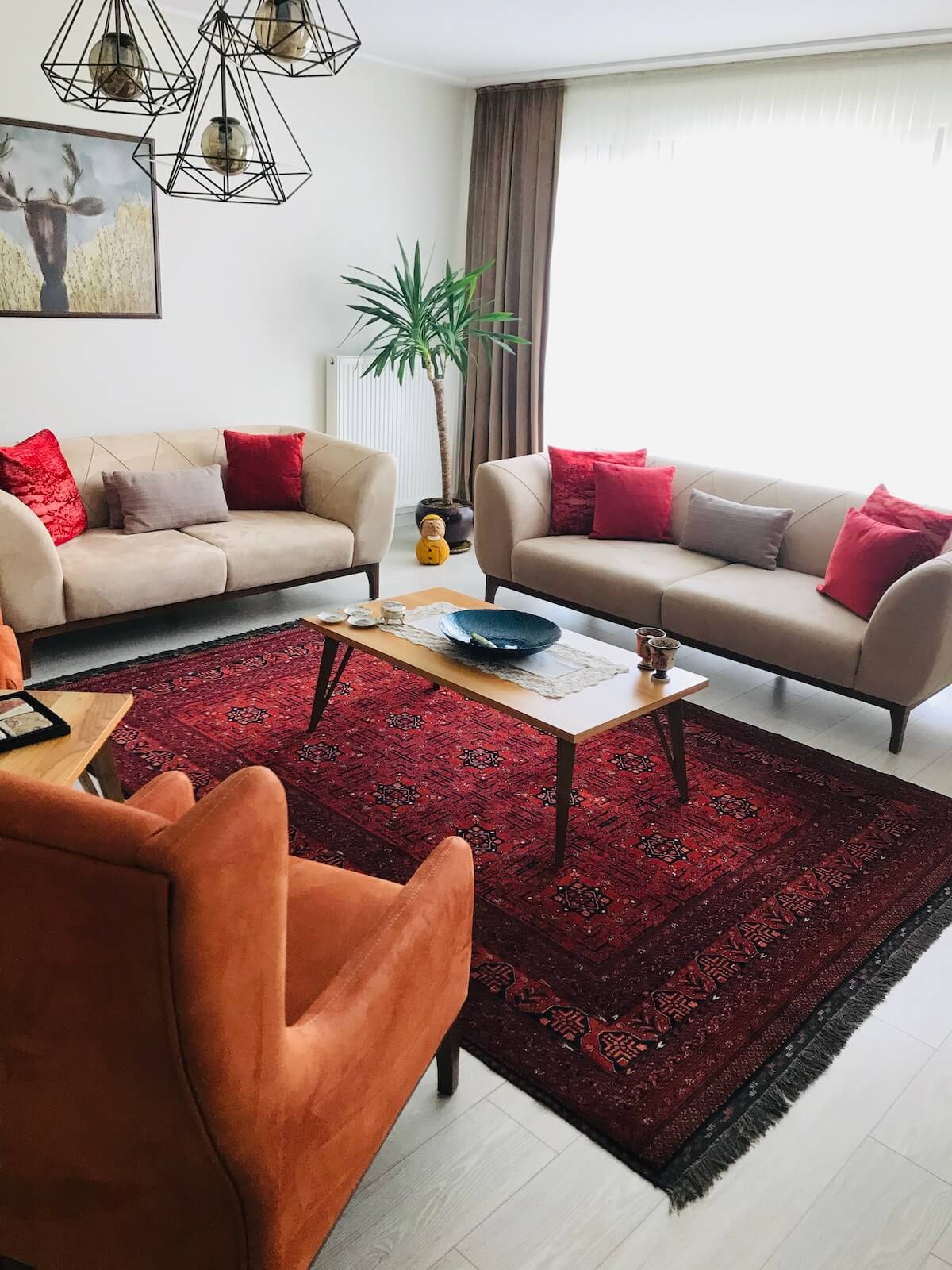 Afgan Khamyap El Dokuma Halı