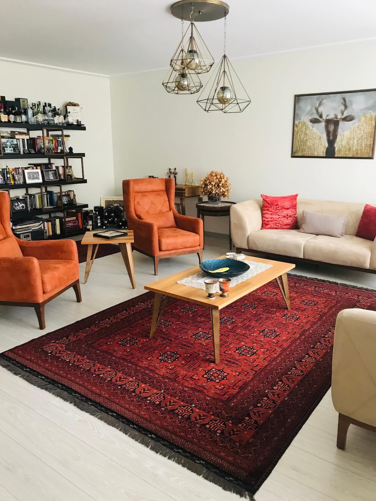 Afgan Khamyap El Dokuma Halı