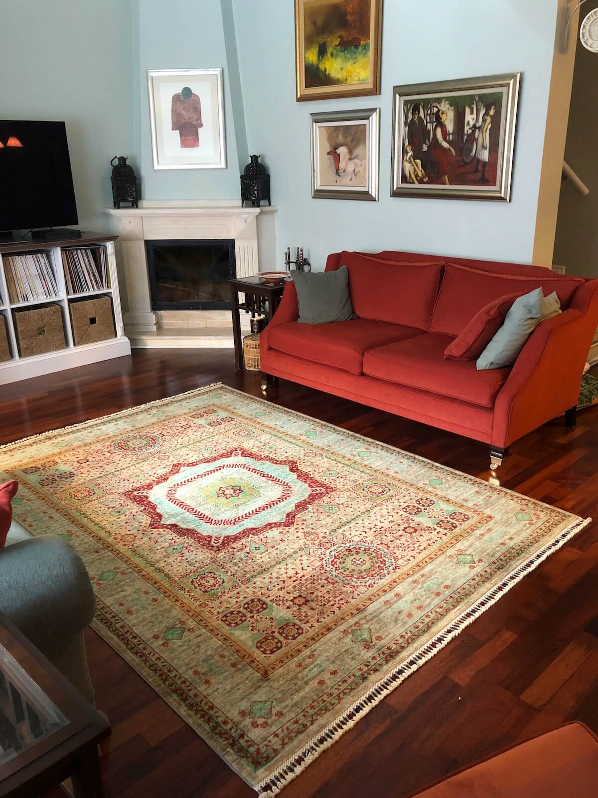 Afgan Memlük El Dokuma Halı