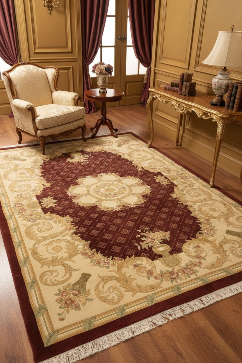 Aubusson El Dokuma Halı