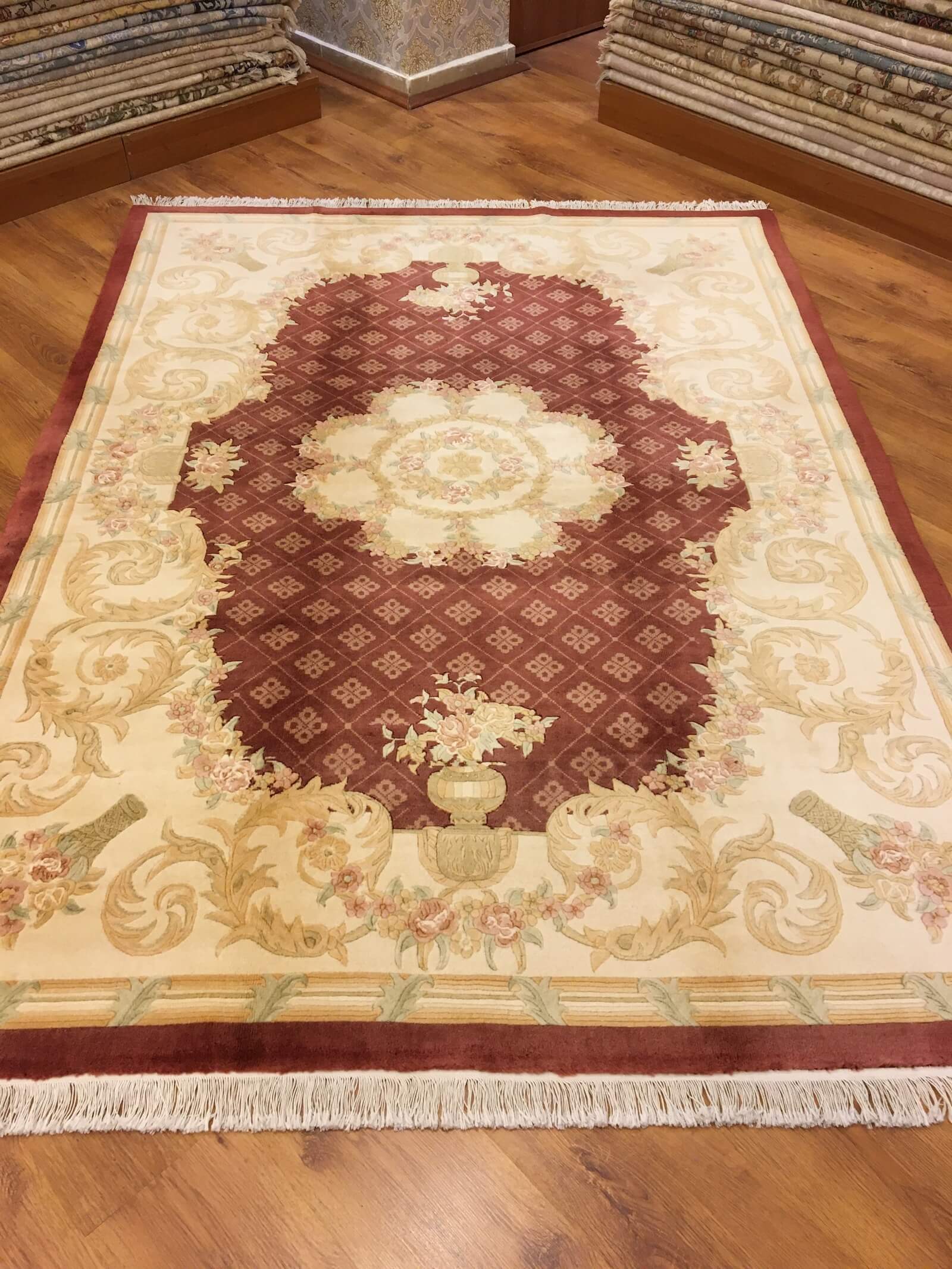 Aubusson El Dokuma Halı