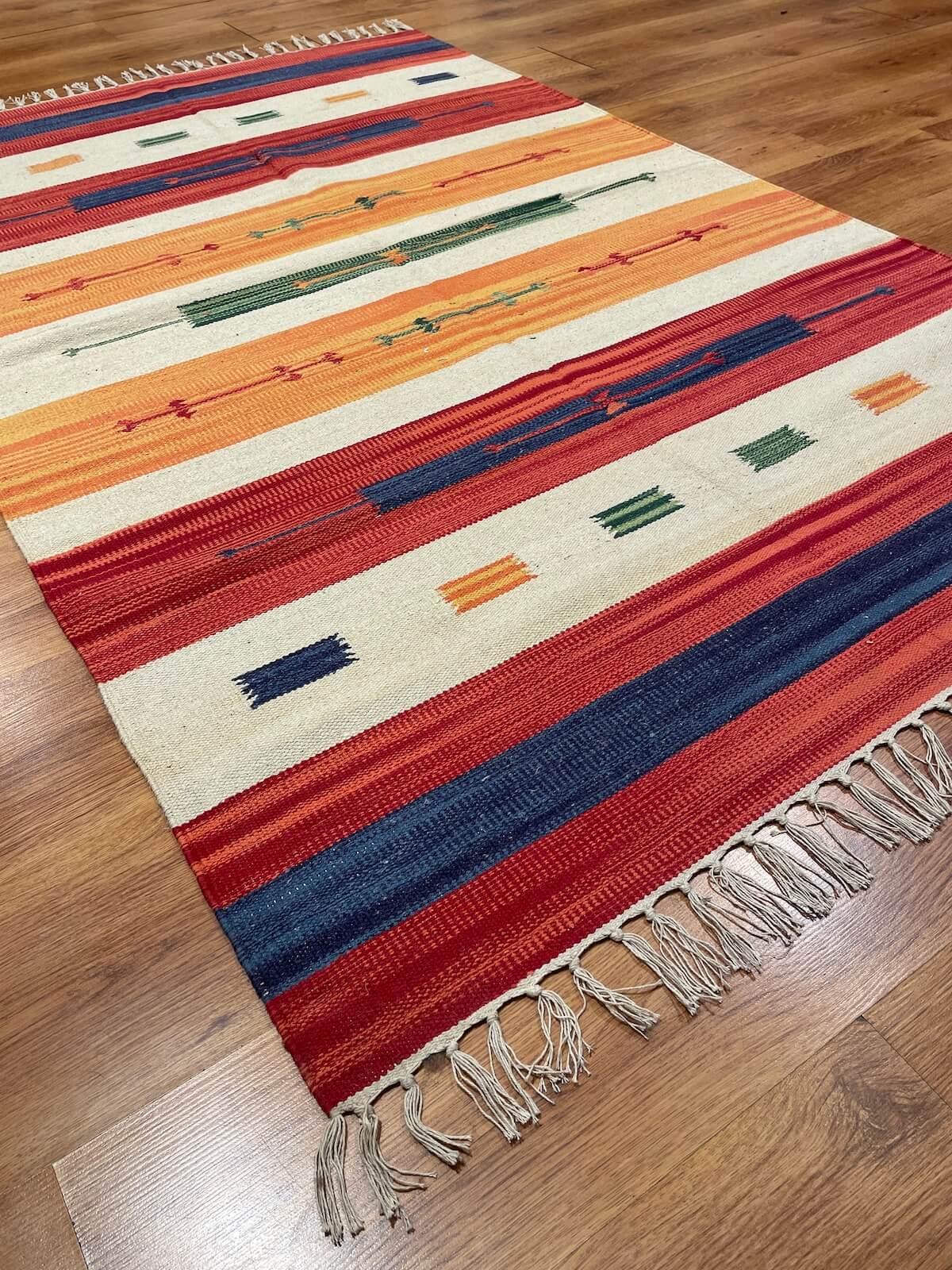 Pamuklu El Dokuma Kilim