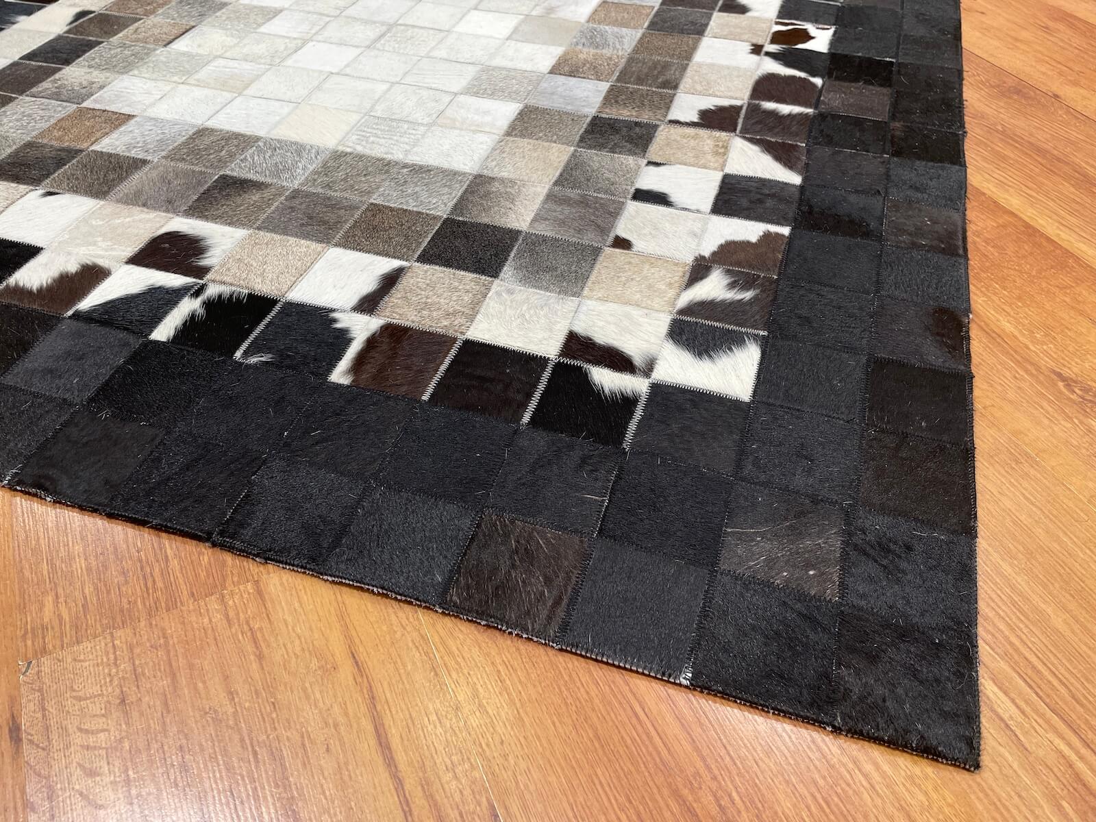 Patchwork Orijinal Deri Halı