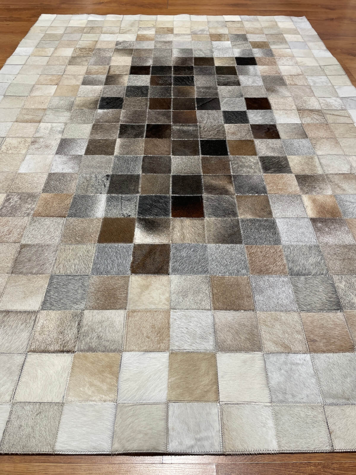 Patchwork Orijinal Deri Halı