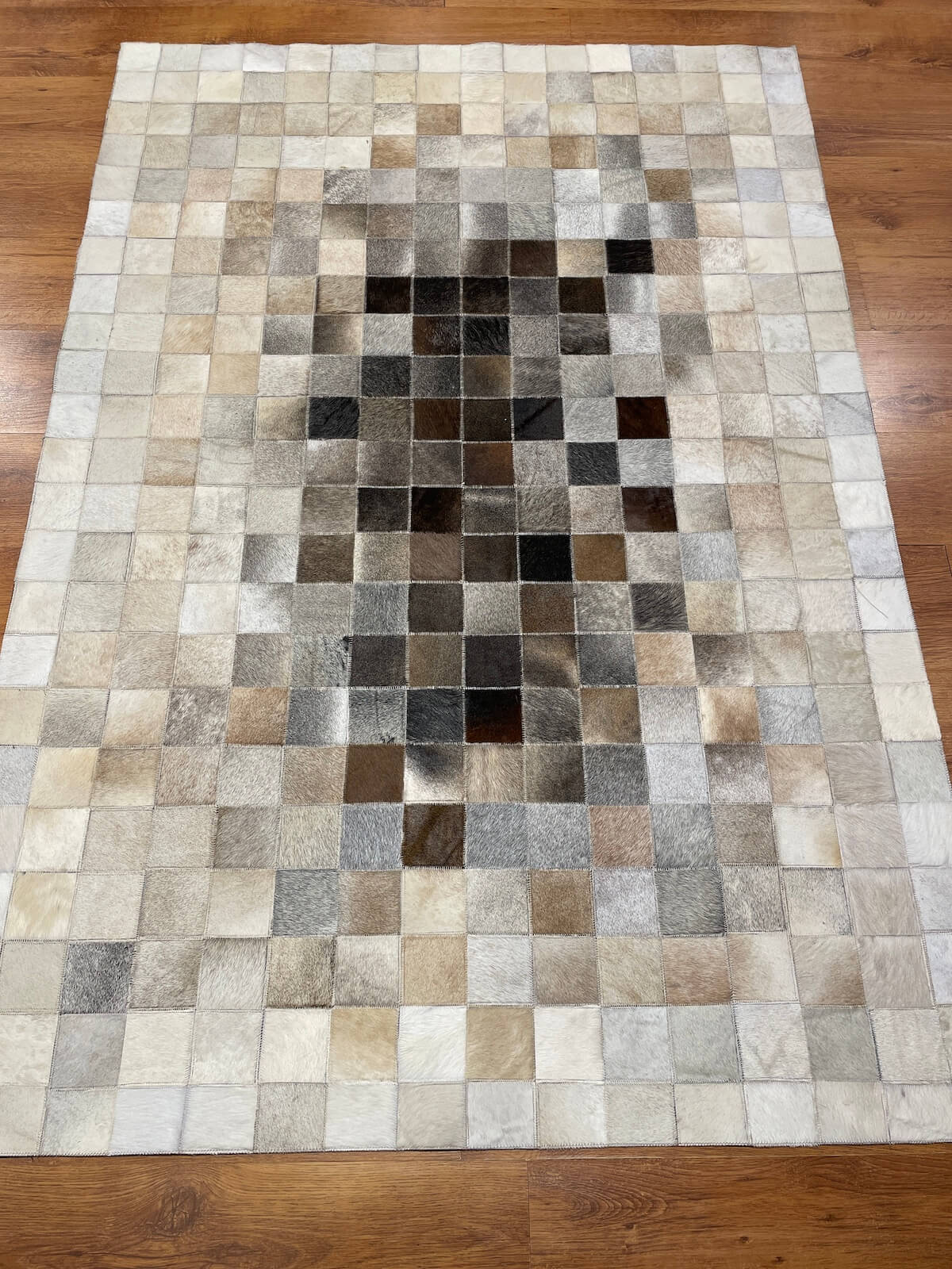 Patchwork Orijinal Deri Halı