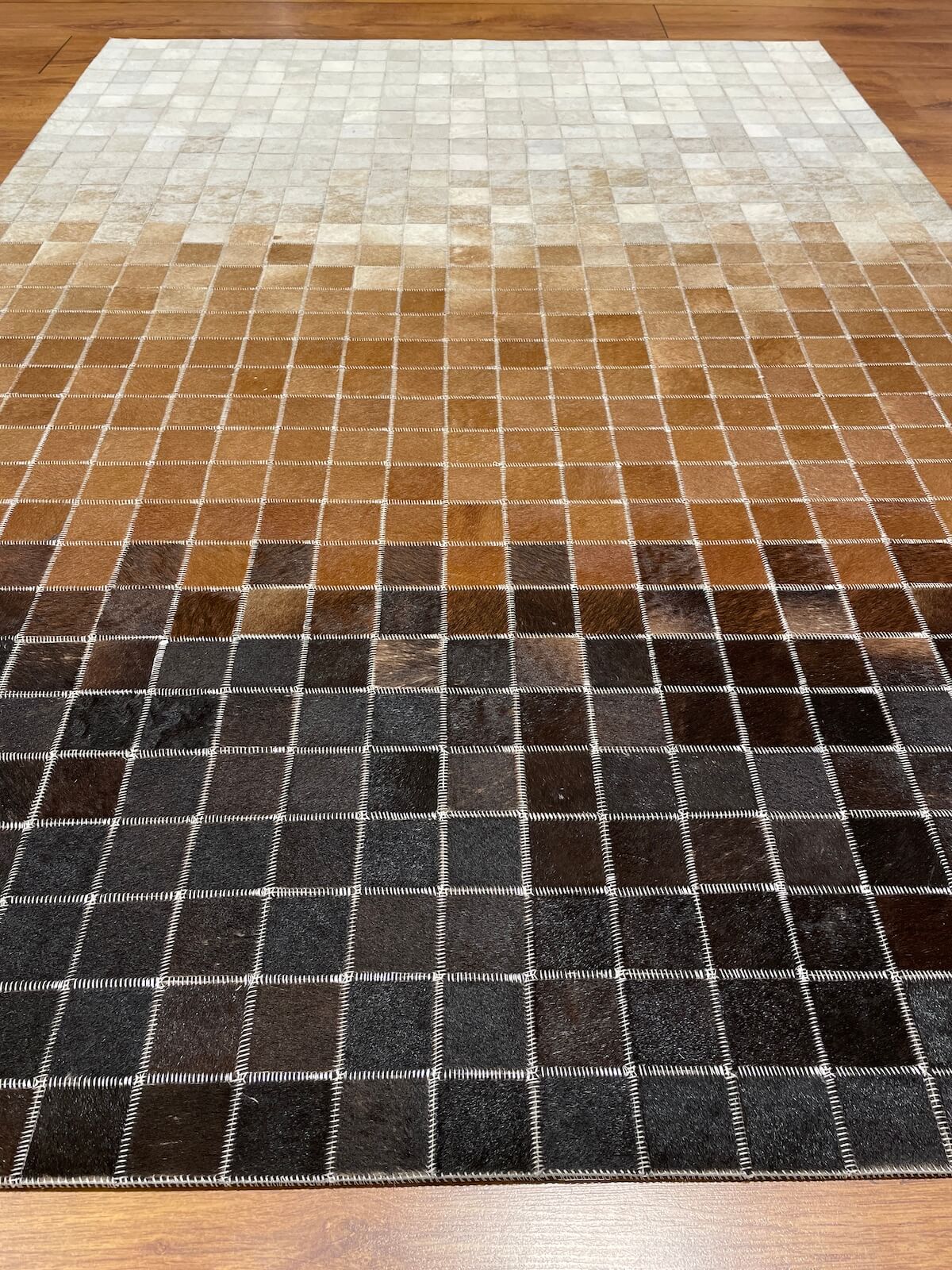 Patchwork Orijinal Deri Halı