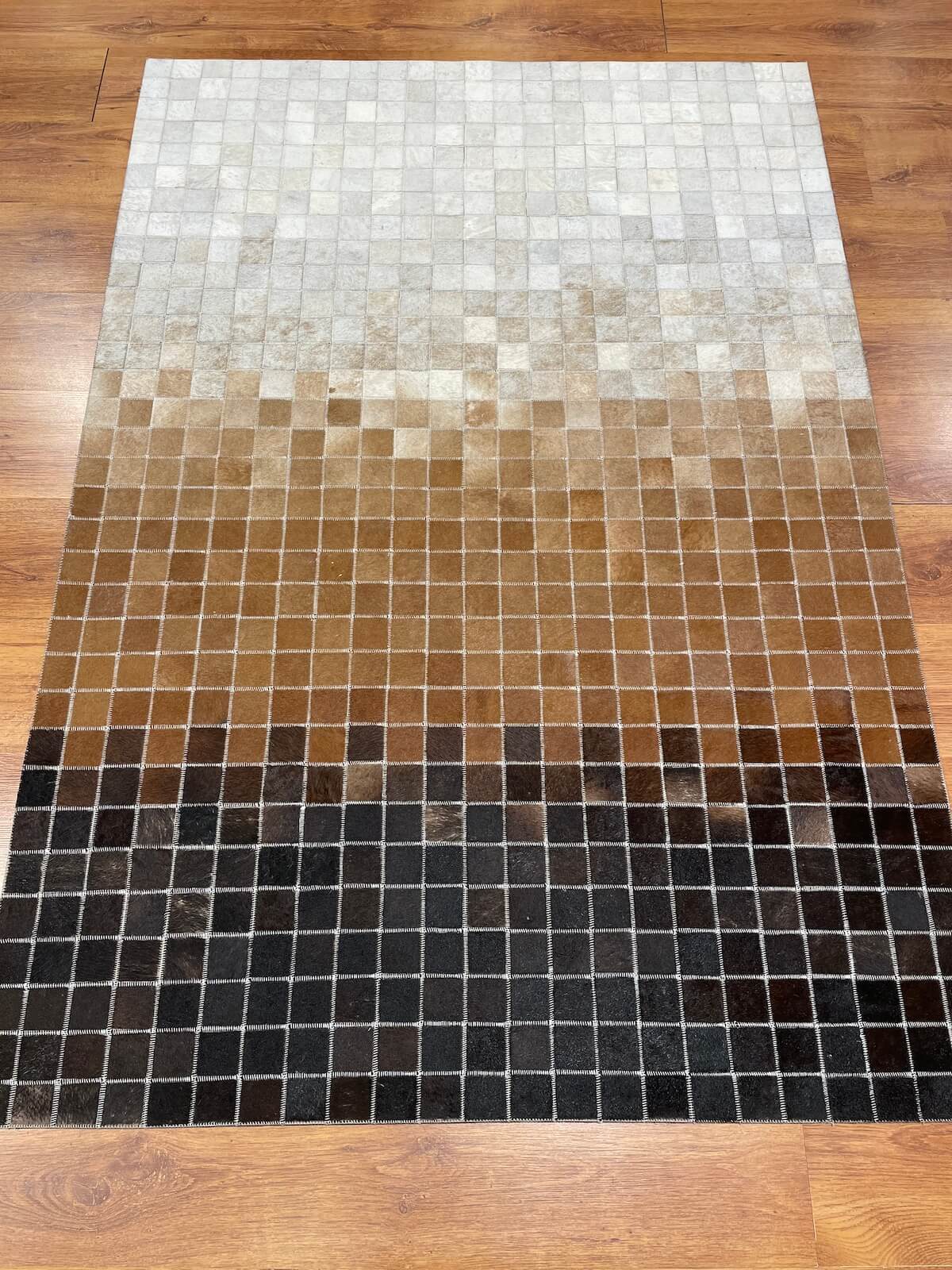 Patchwork Orijinal Deri Halı