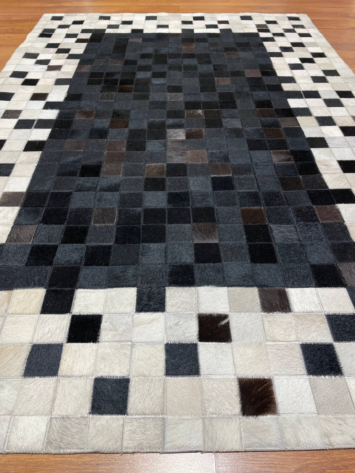 Patchwork Orijinal Deri Halı