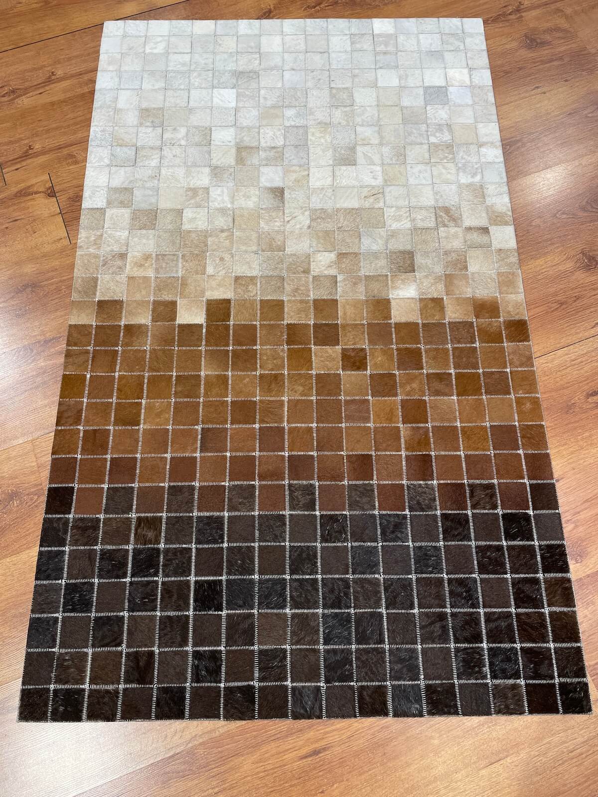 Patchwork Orijinal Deri Halı