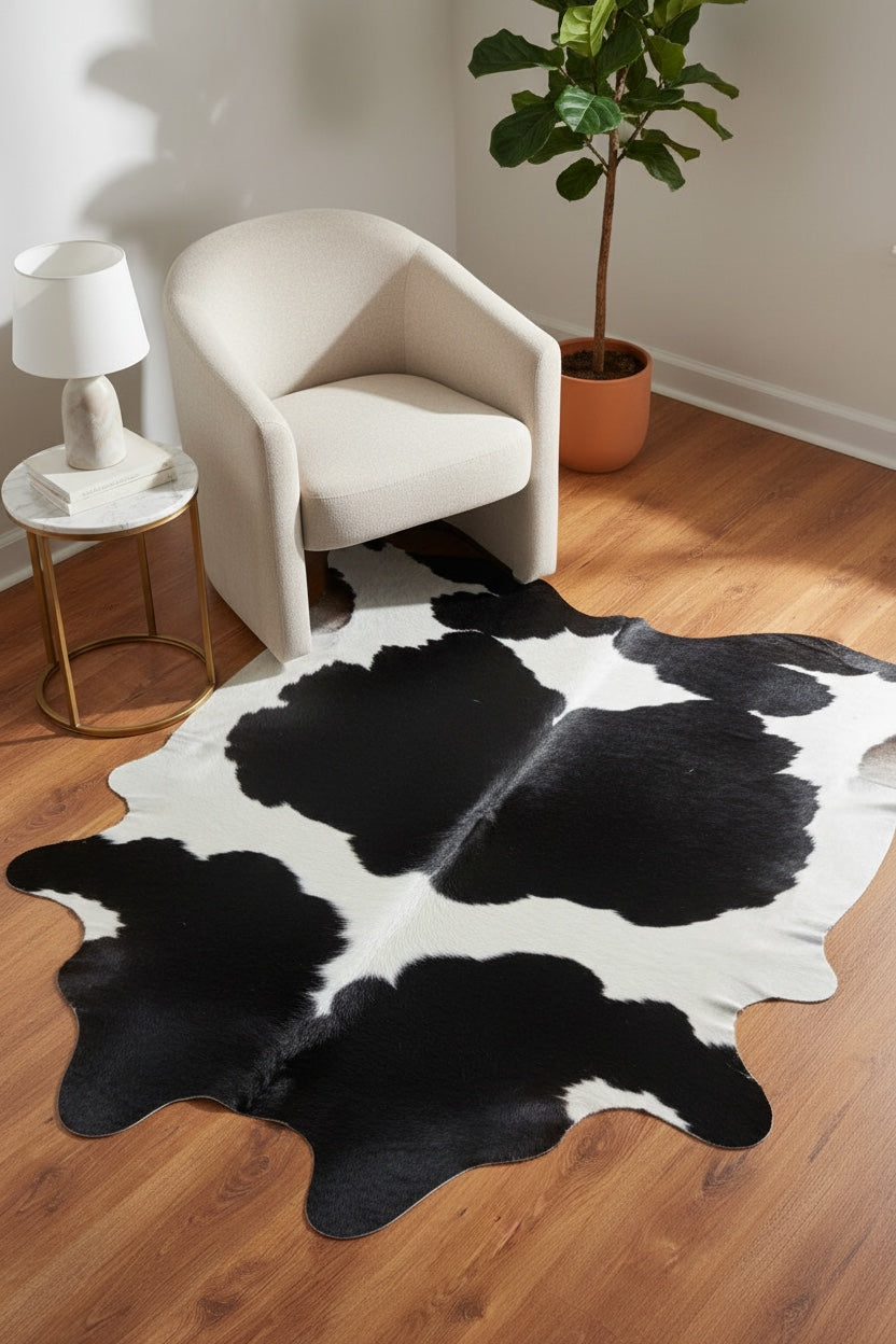 Arjantin Orijinal Deri Post Halı