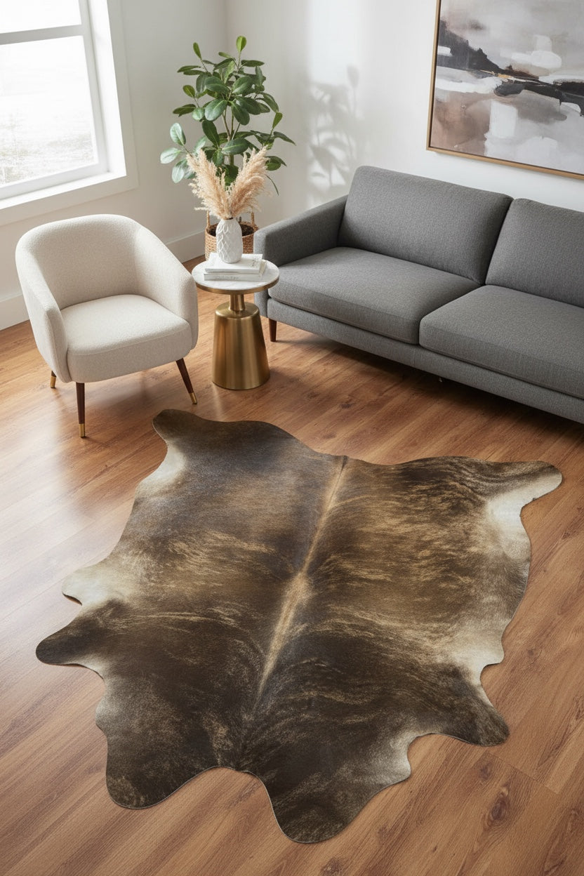 Arjantin Orijinal Deri Post Halı