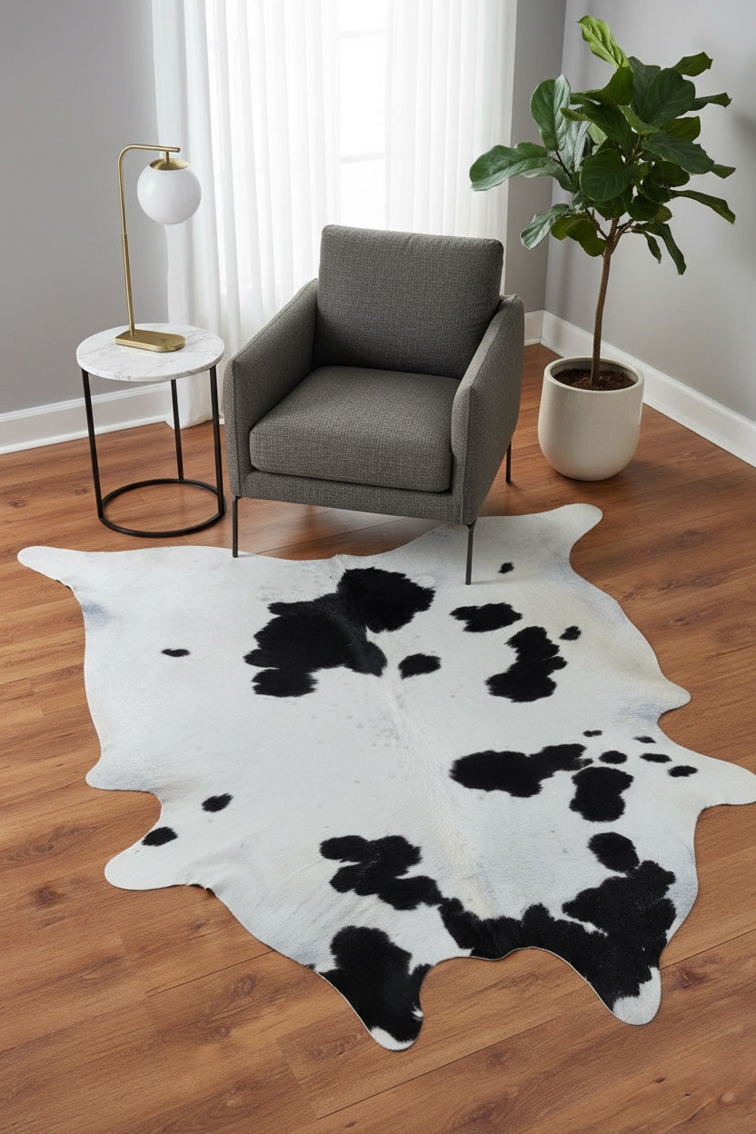 Arjantin Orijinal Deri Post Halı