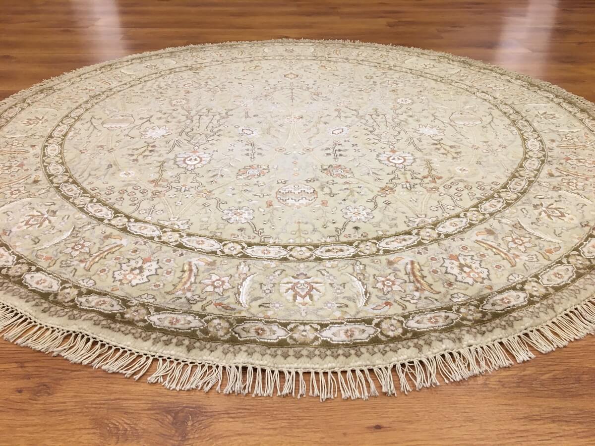 Hayyam Uşak Yuvarlak El Dokuma Halı