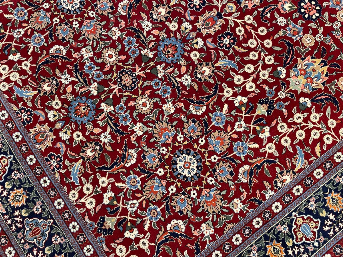 Hereke Bindallı Desenli El Dokuma Halı