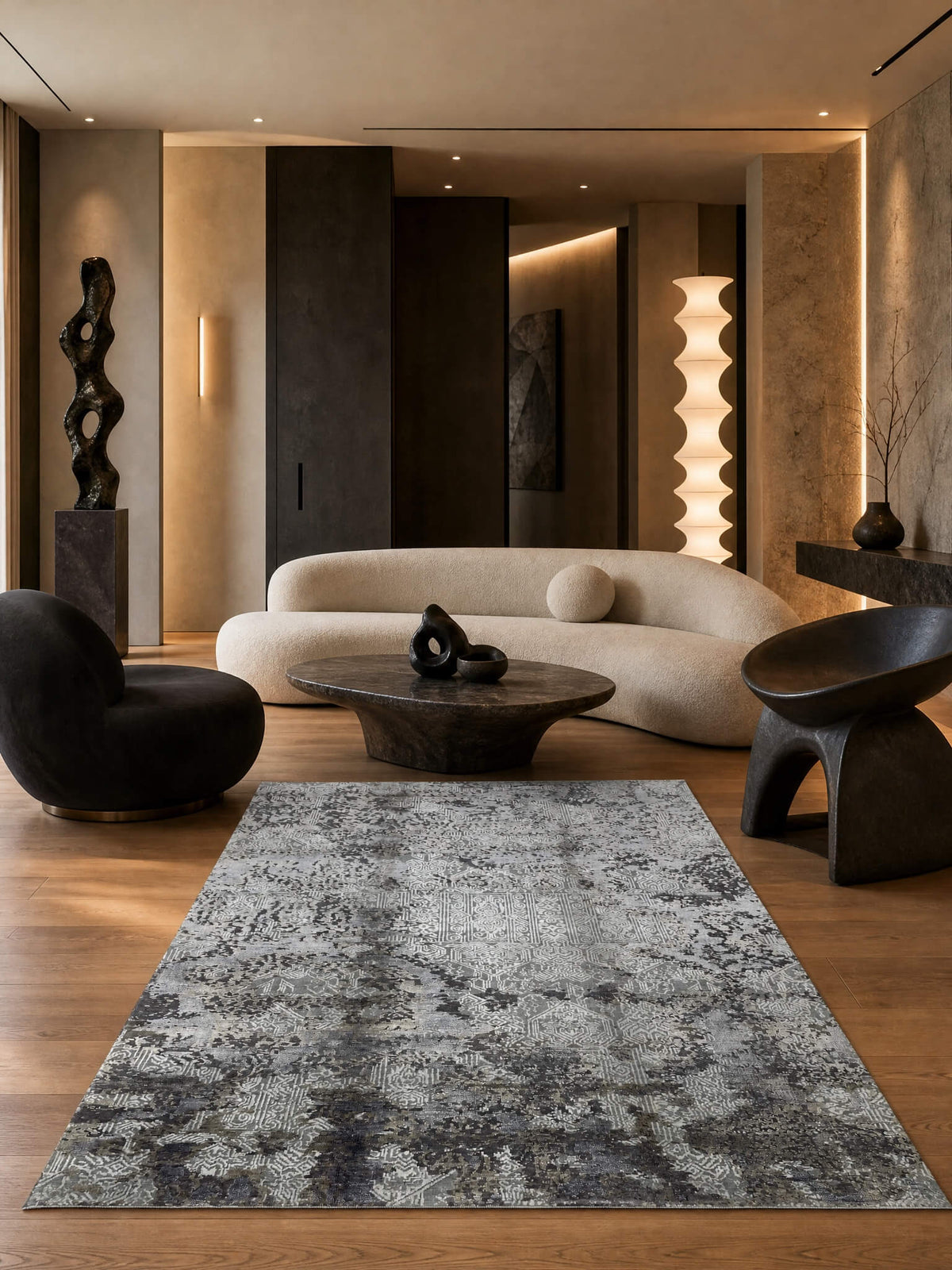 İllusion Bambu El Dokuma Halı