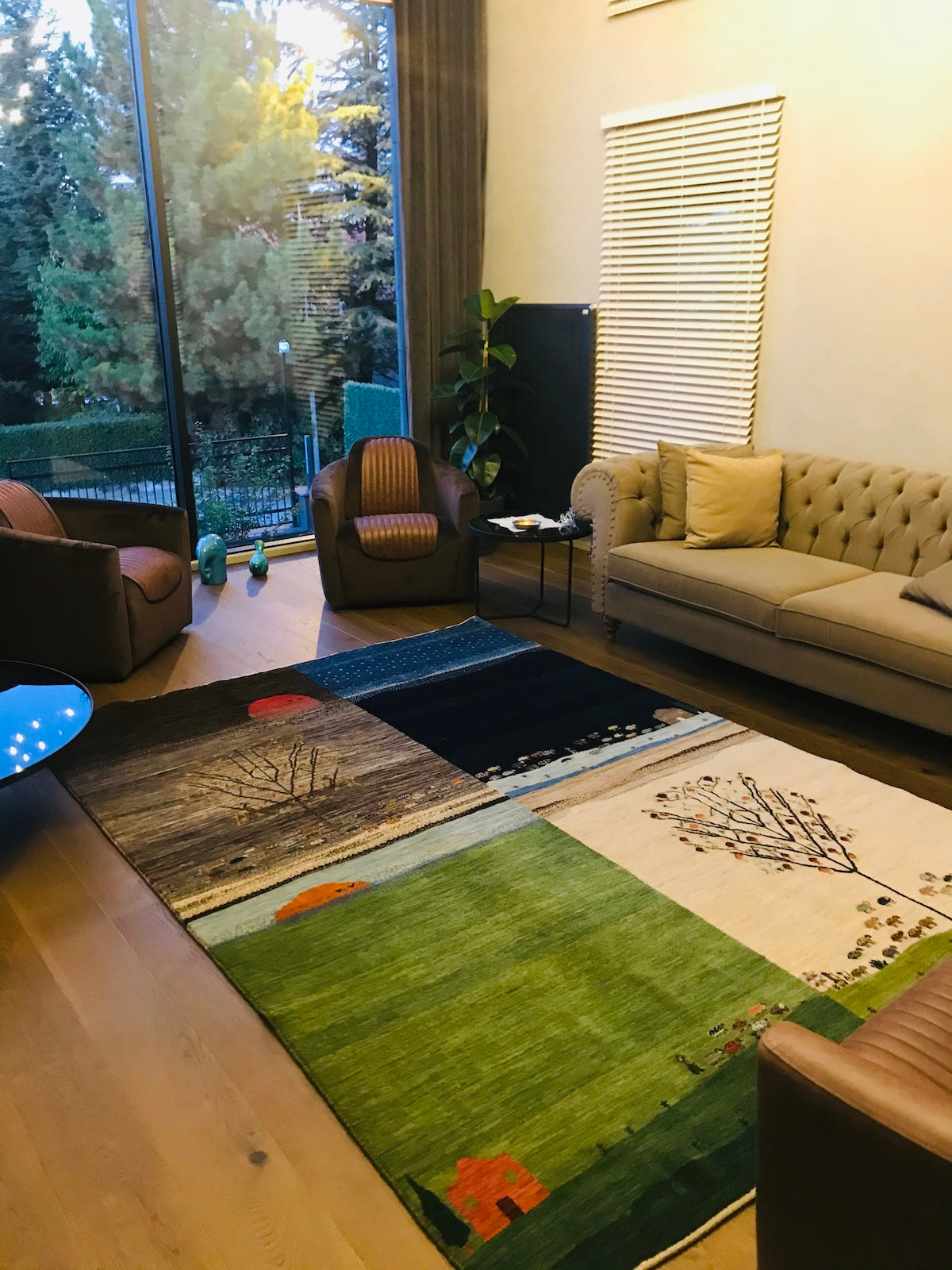 İran Gabbe El Dokuma Halı