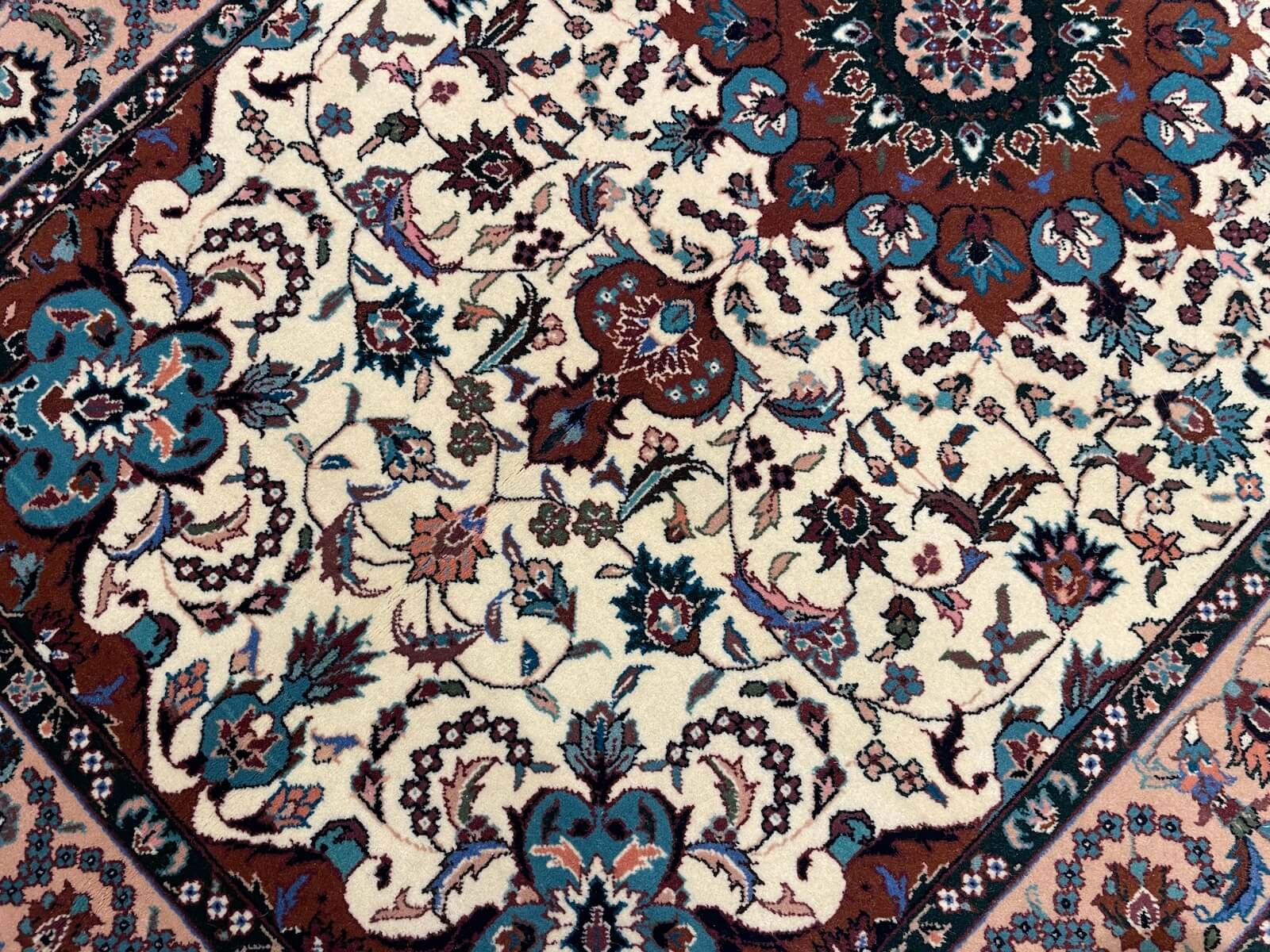 İran İsfahan El Dokuma Halı