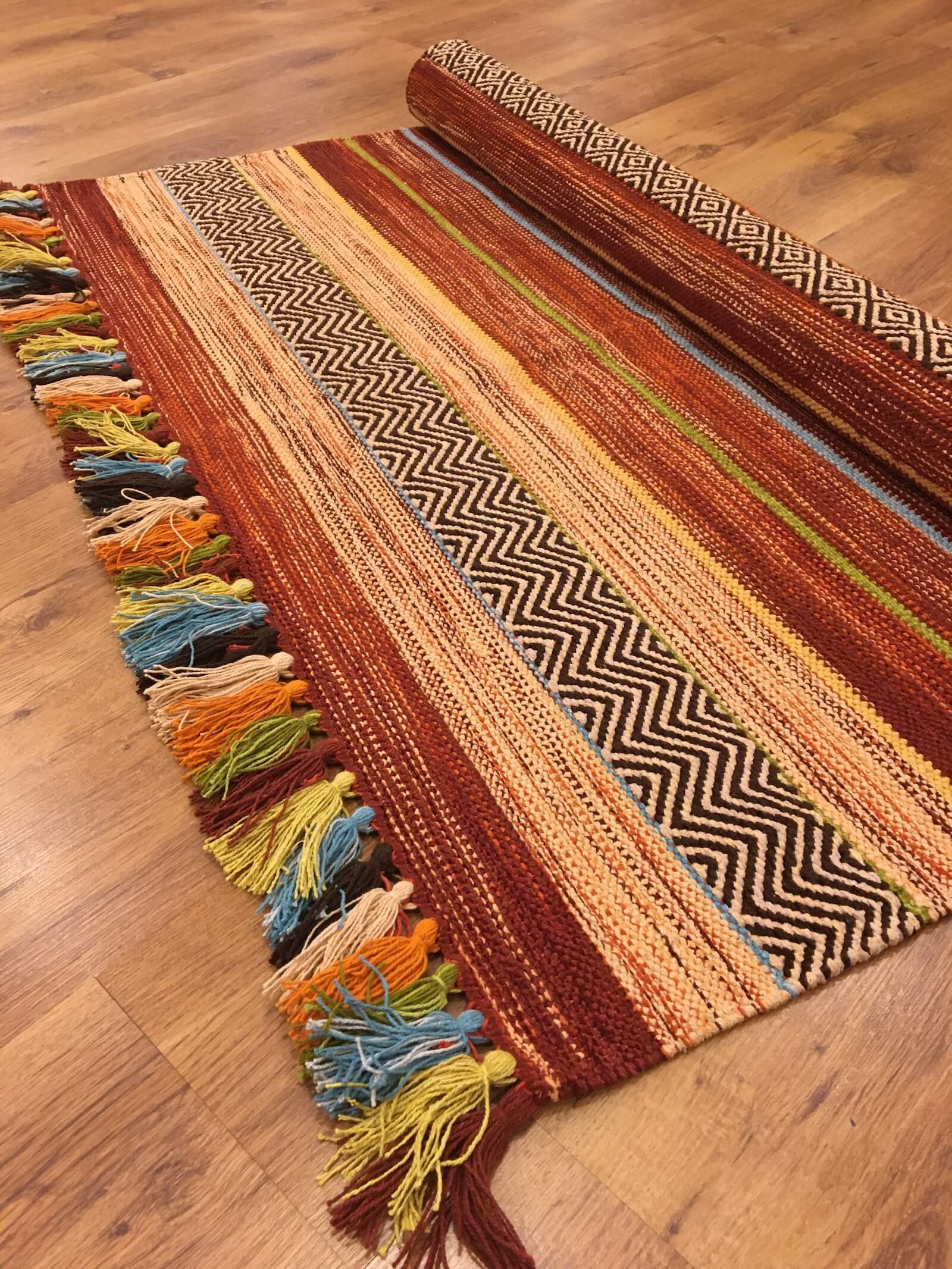 İskandinav Kilim 02 Kiremit