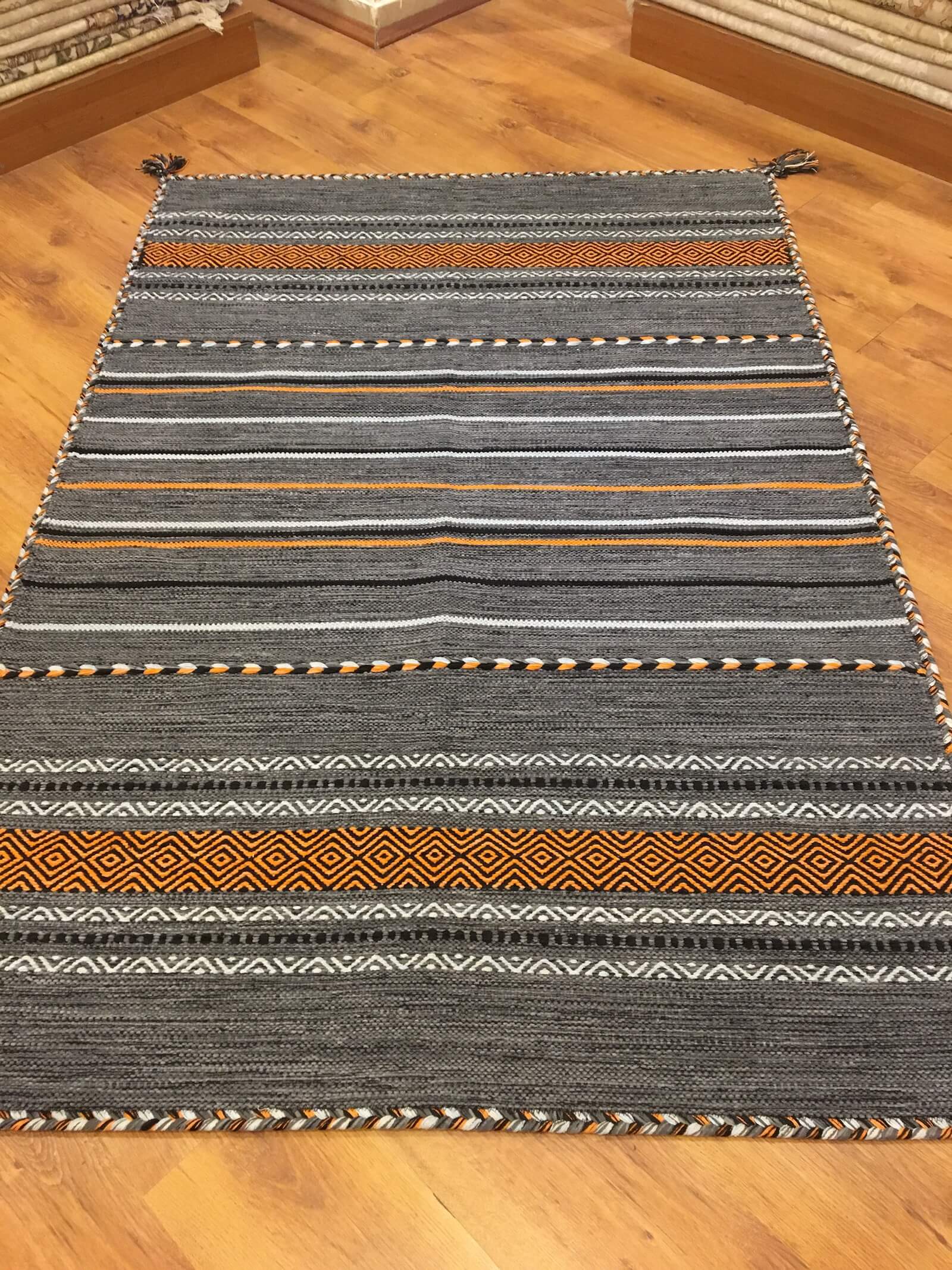 İskandinav Kilim 03 Koyu Gri