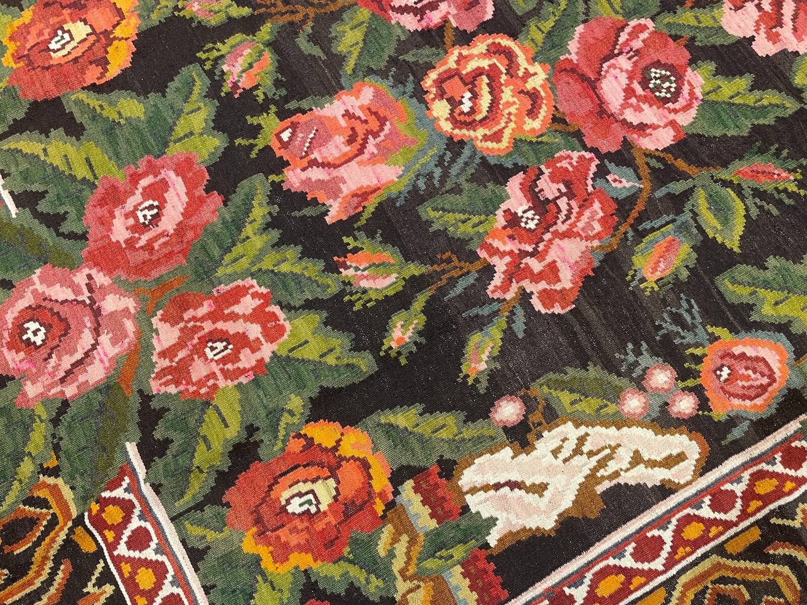 Orijinal Eski Karabağ El Dokuma Kilim