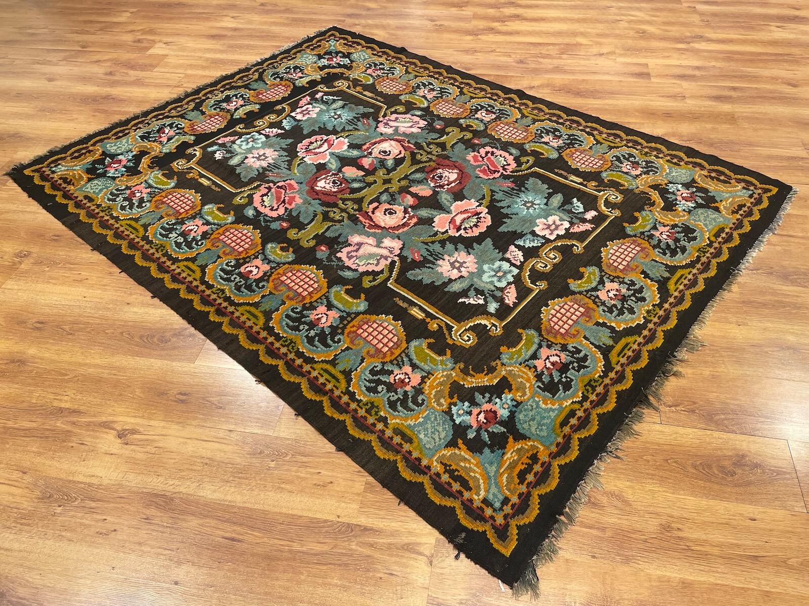 Orijinal Eski Karabağ El Dokuma Kilim
