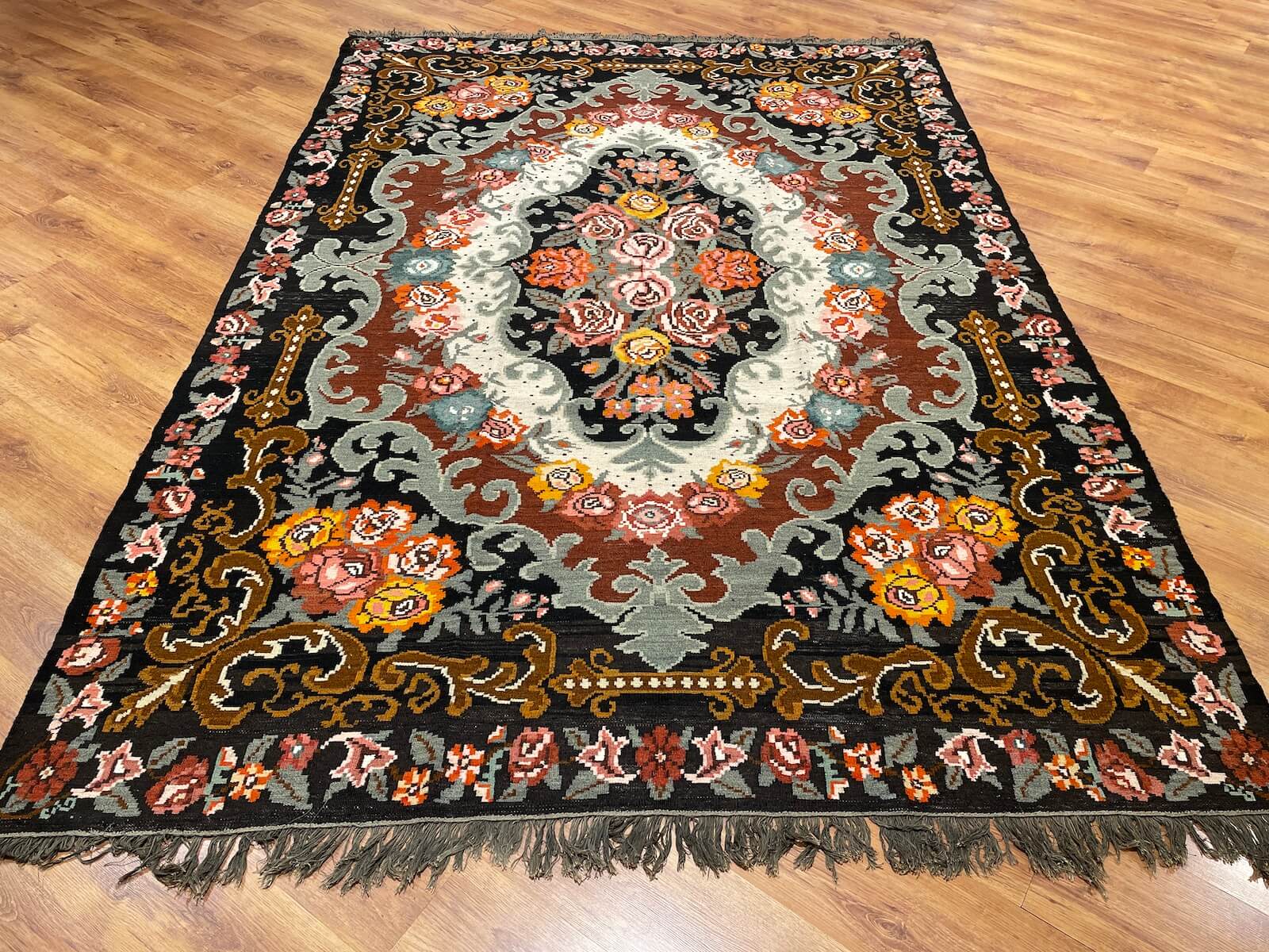 Orijinal Eski Karabağ El Dokuma Kilim