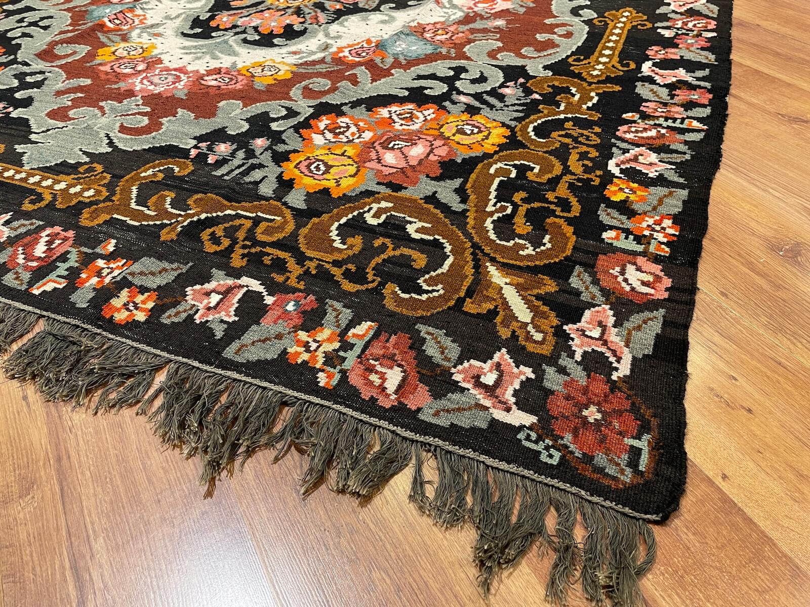 Orijinal Eski Karabağ El Dokuma Kilim