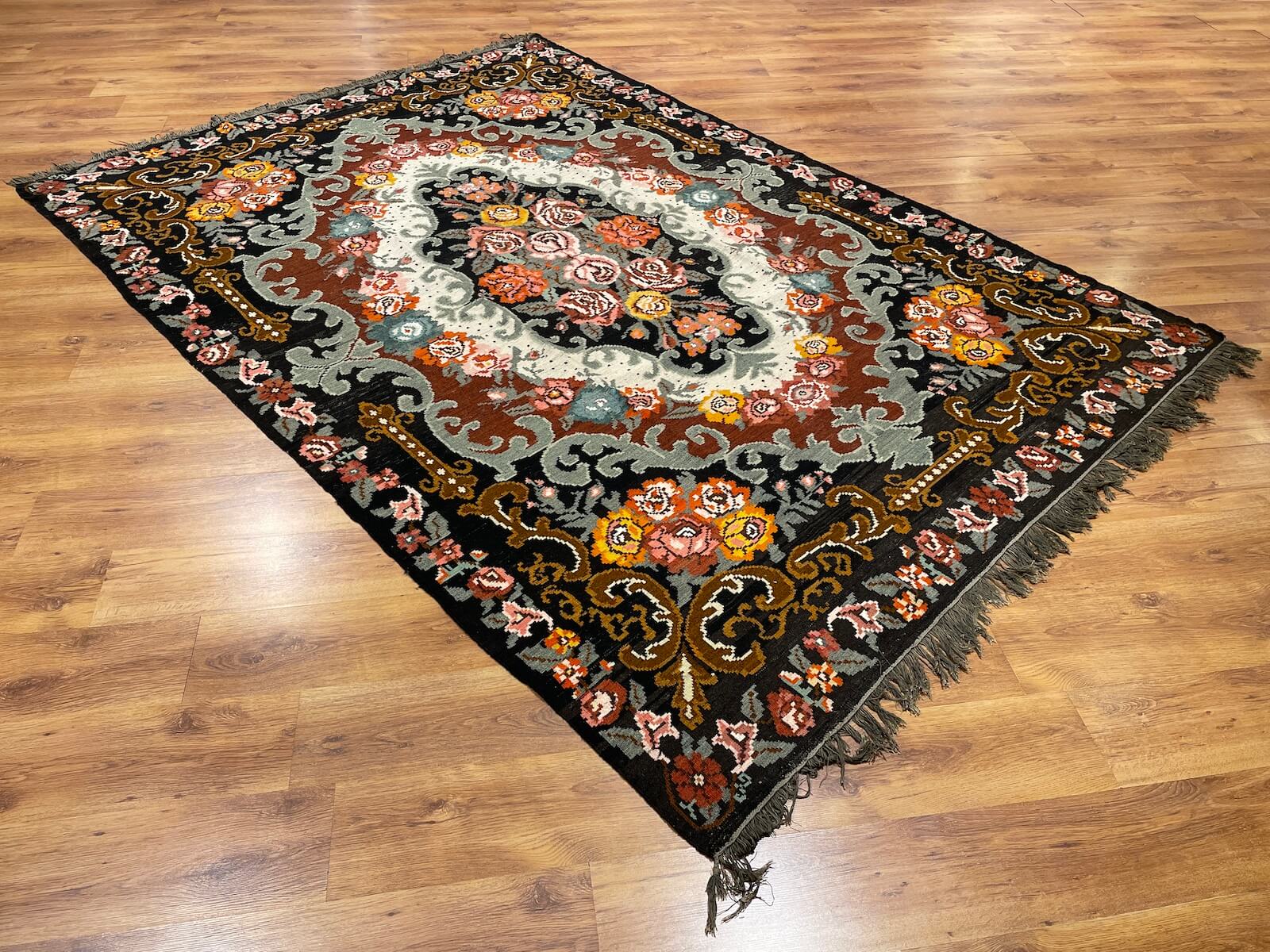 Orijinal Eski Karabağ El Dokuma Kilim