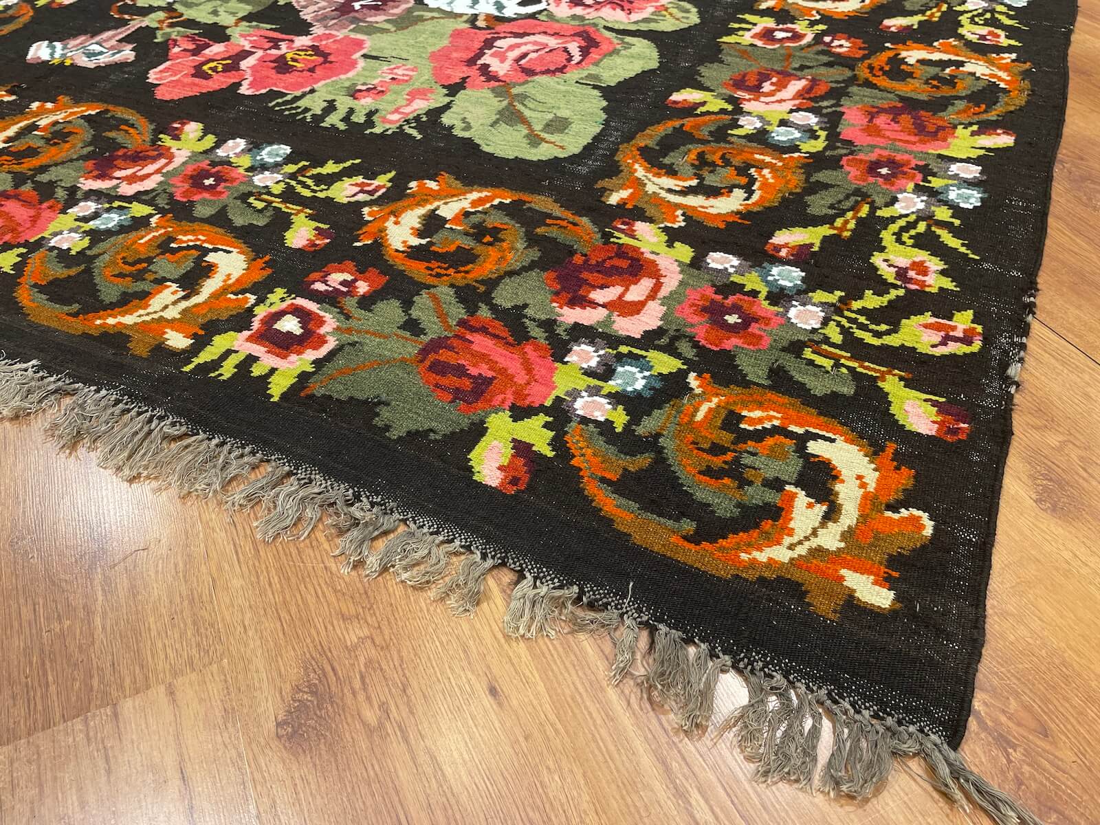 Orijinal Eski Karabağ El Dokuma Kilim