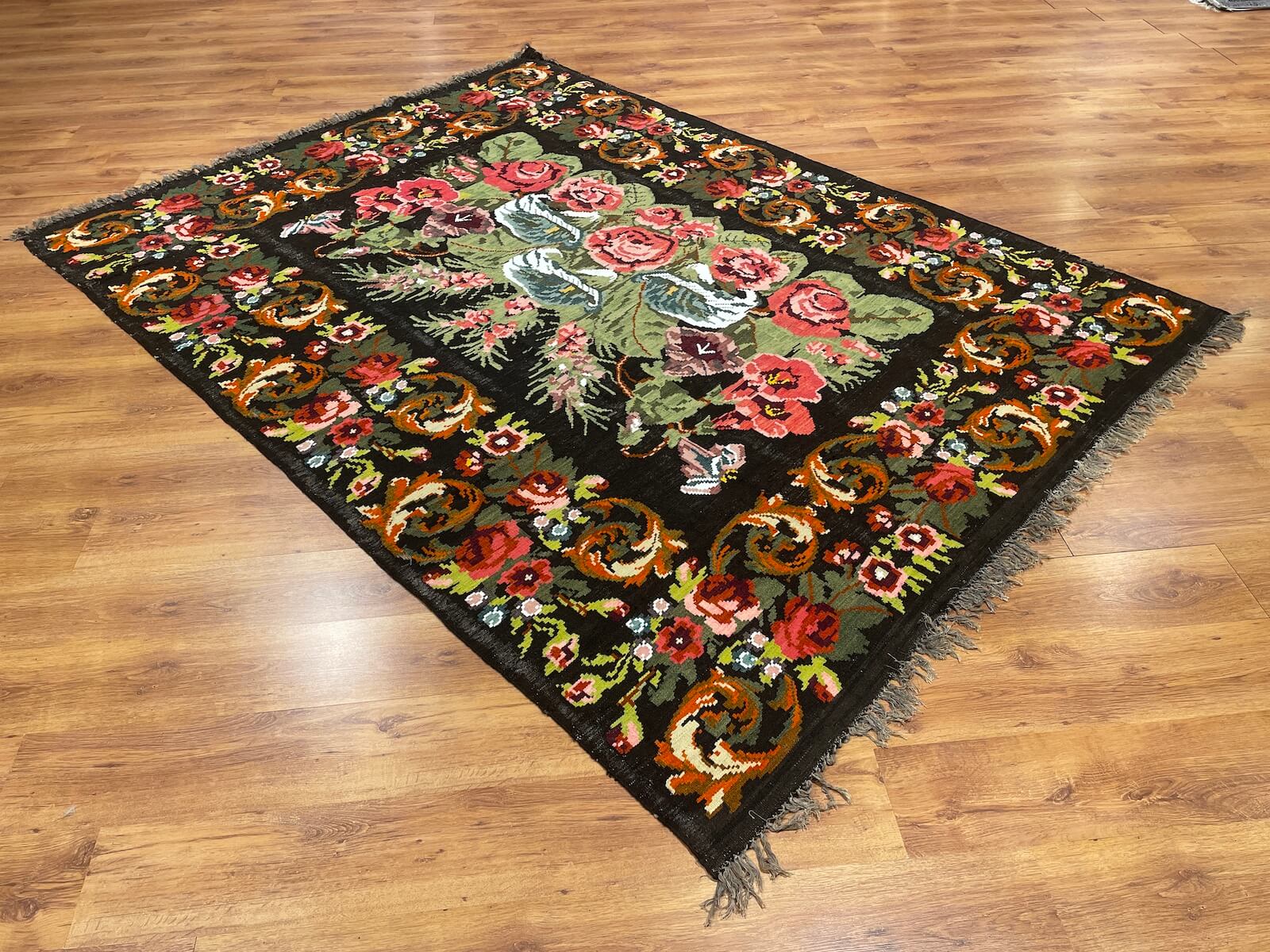 Orijinal Eski Karabağ El Dokuma Kilim