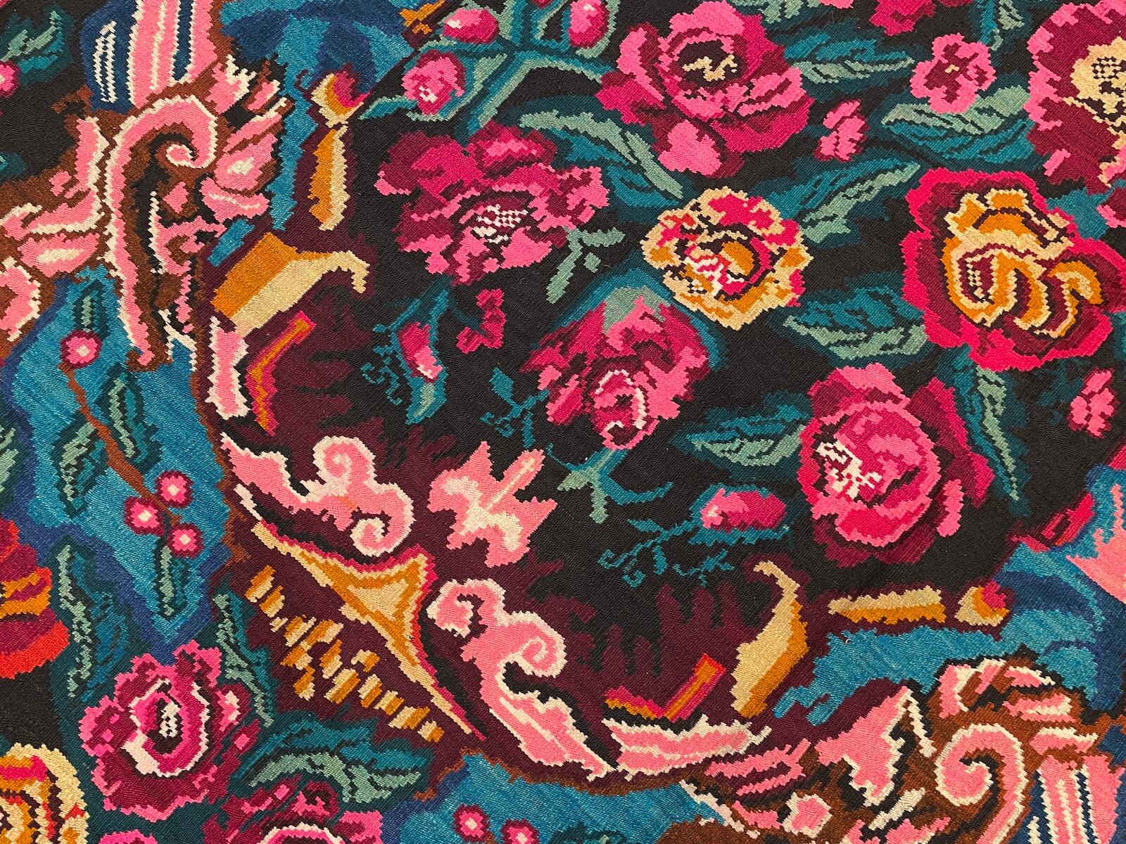 Orijinal Eski Karabağ El Dokuma Kilim