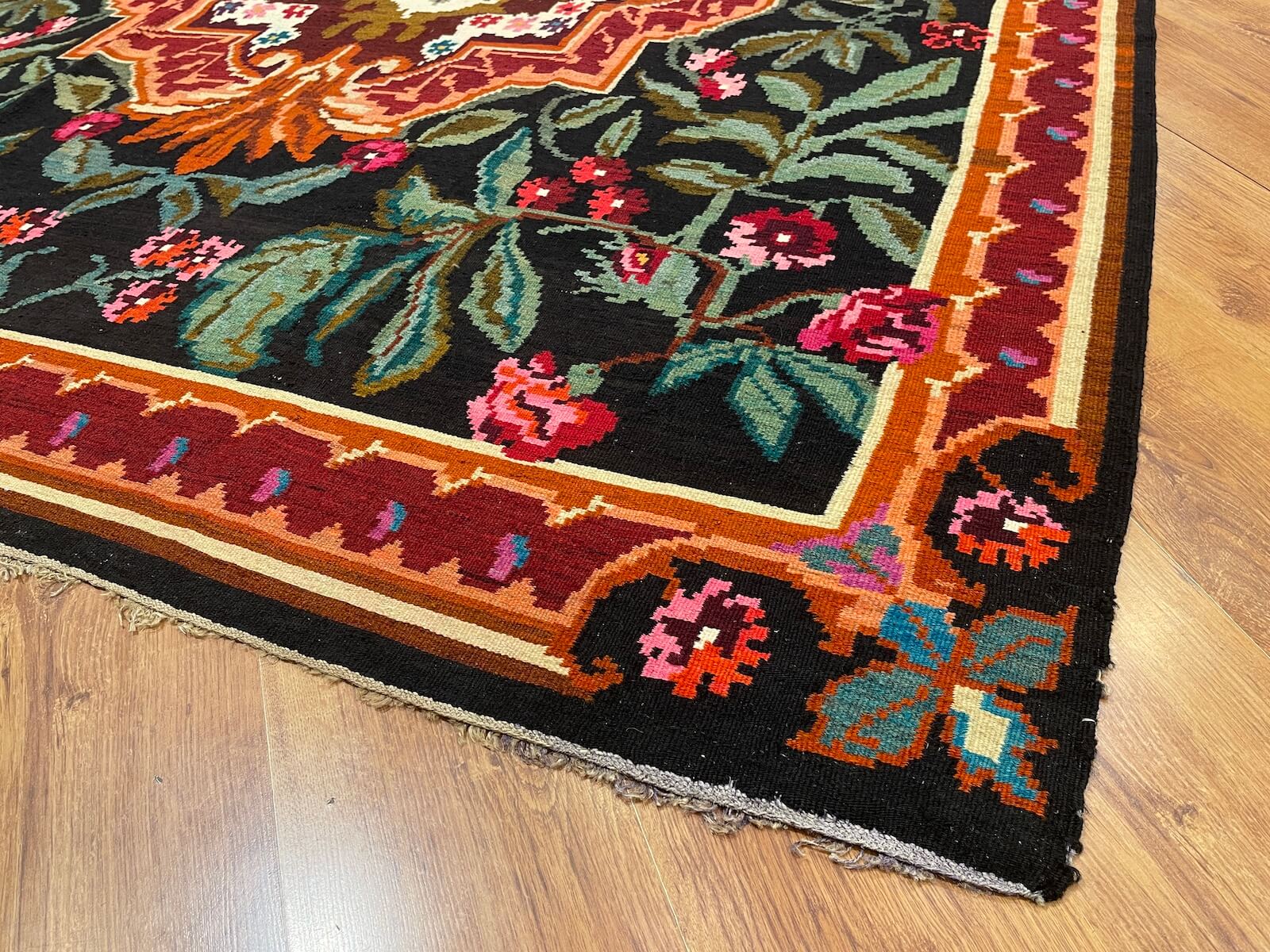 Orijinal Eski Karabağ El Dokuma Kilim