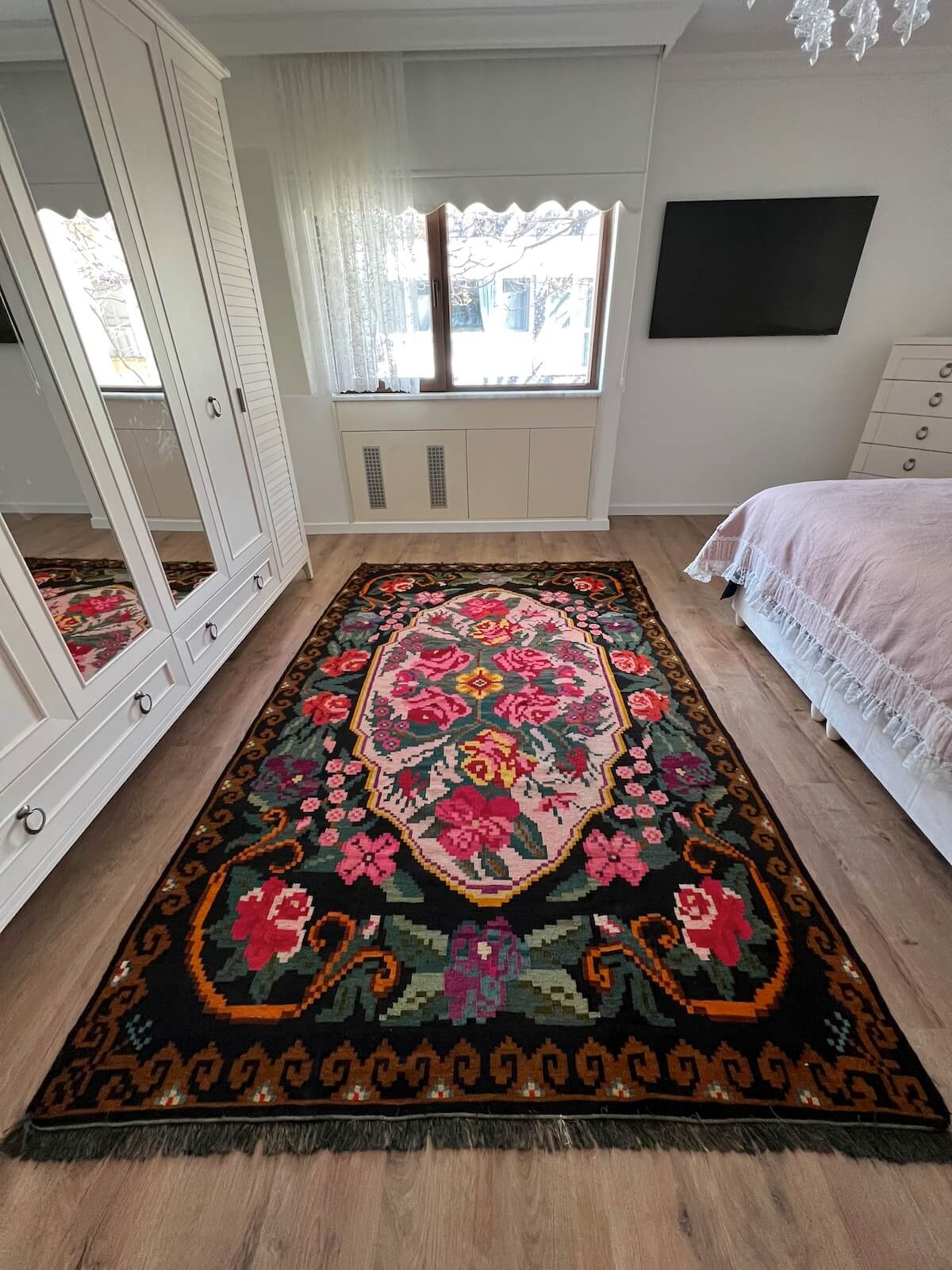 Orijinal Eski Karabağ El Dokuma Kilim