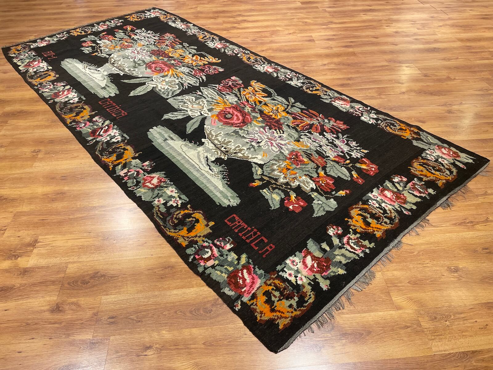 Orijinal Eski Karabağ El Dokuma Kilim