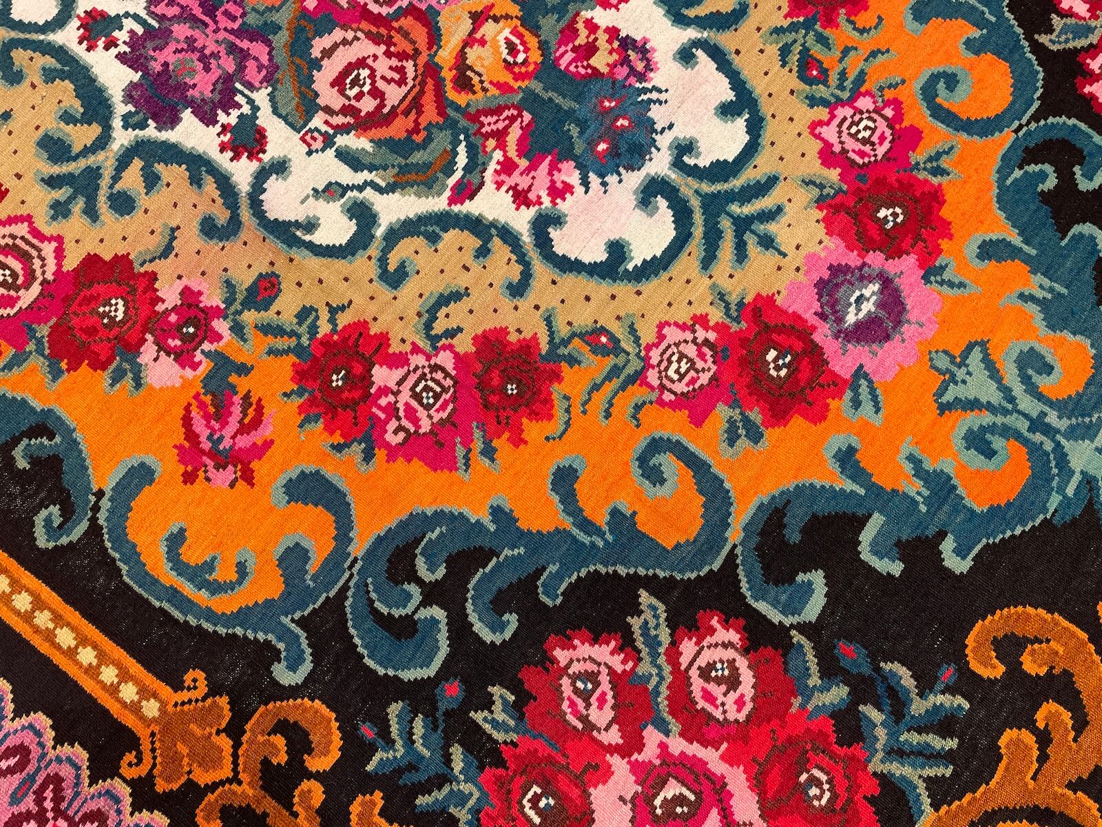 Orijinal Eski Karabağ El Dokuma Kilim