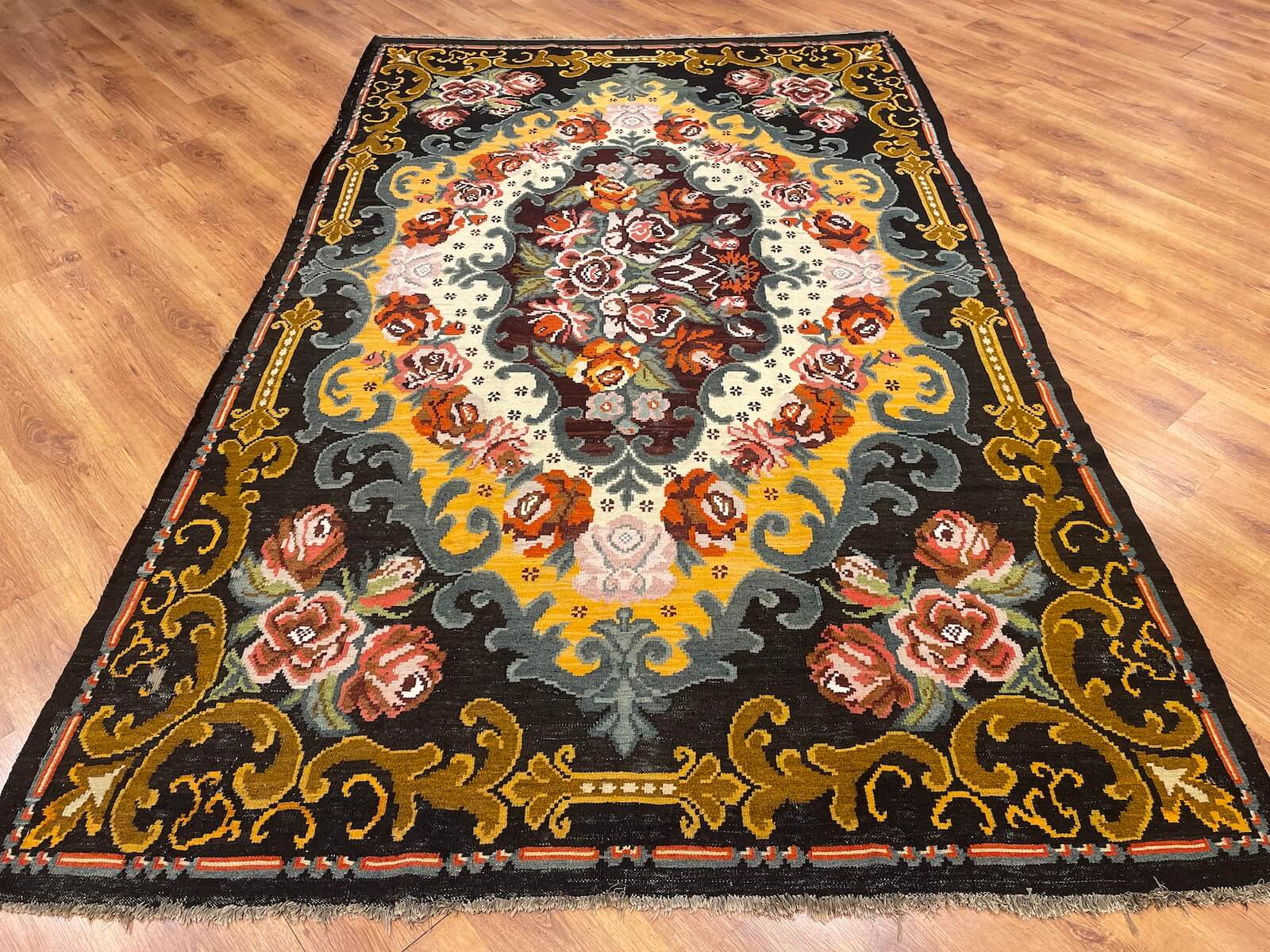 Orijinal Eski Karabağ El Dokuma Kilim
