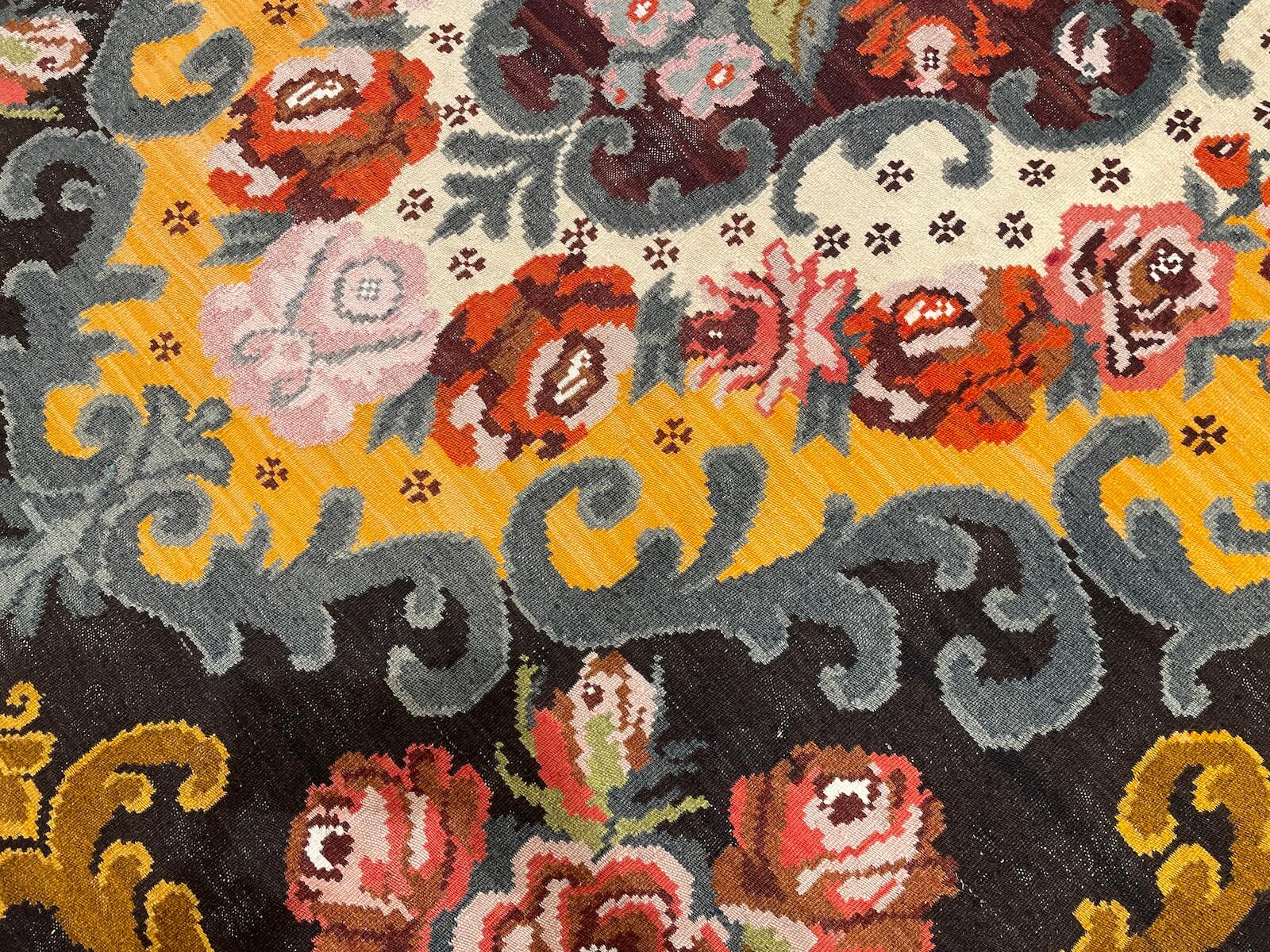 Orijinal Eski Karabağ El Dokuma Kilim