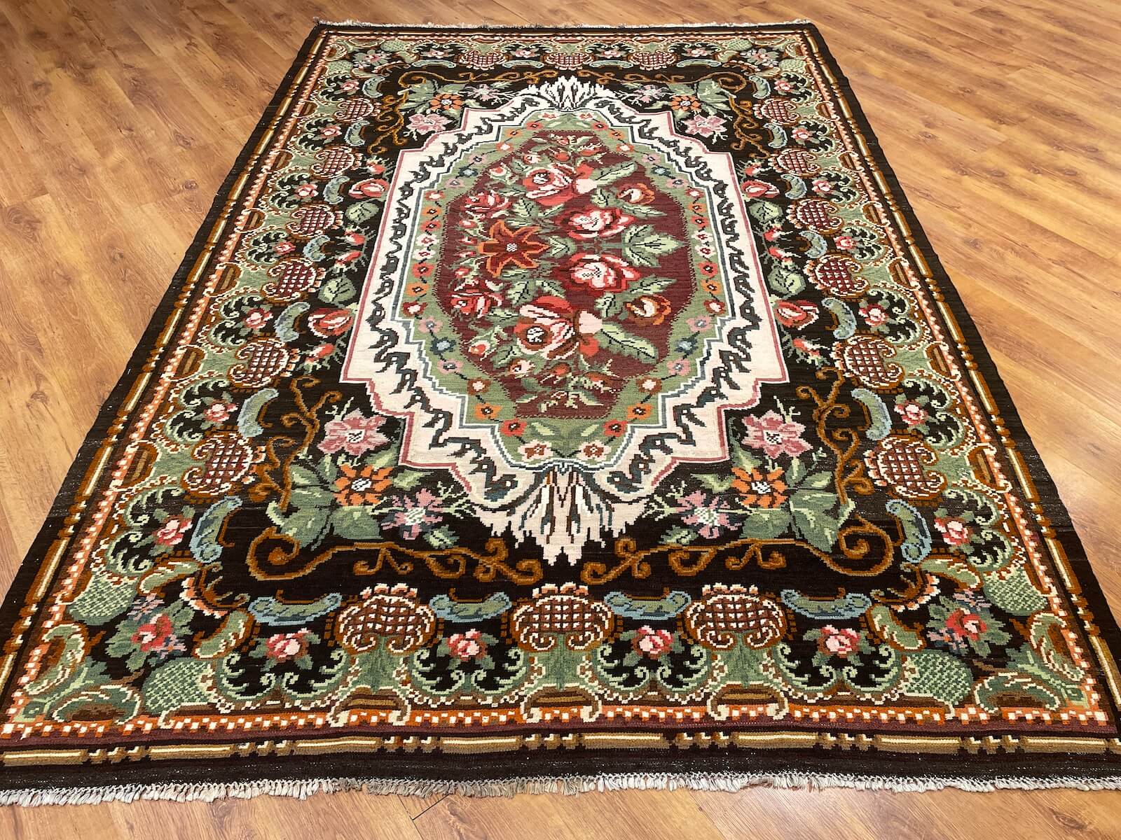 Orijinal Eski Karabağ El Dokuma Kilim