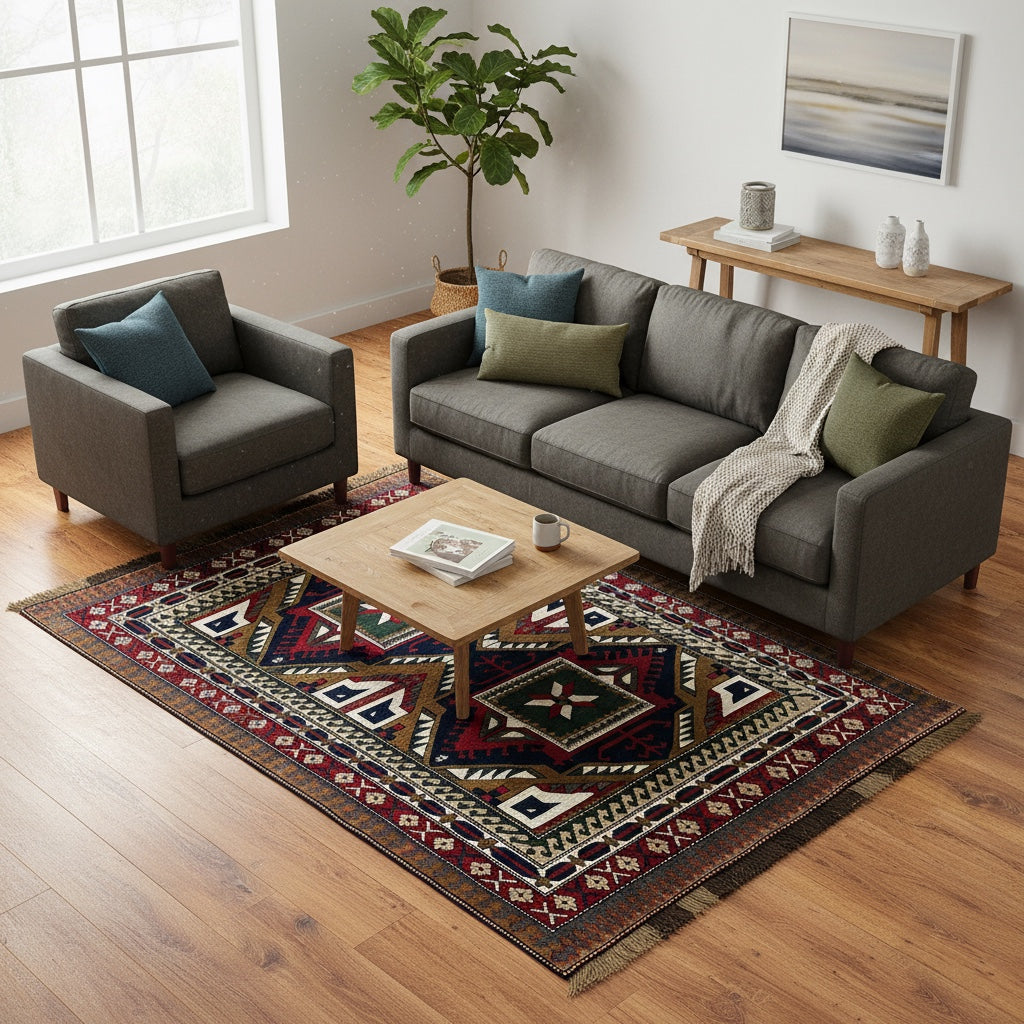 Kars El Dokuma Halı