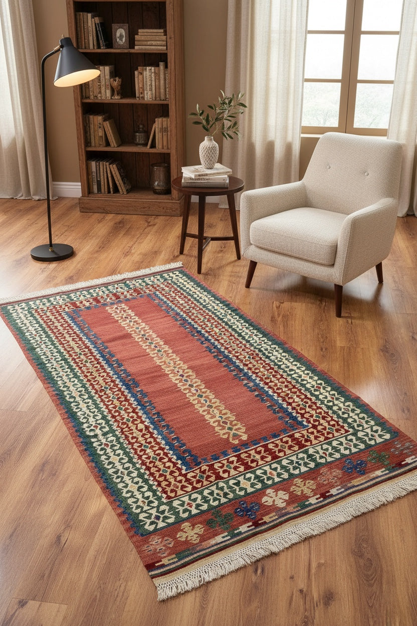Kirmen El Dokuma Kilim