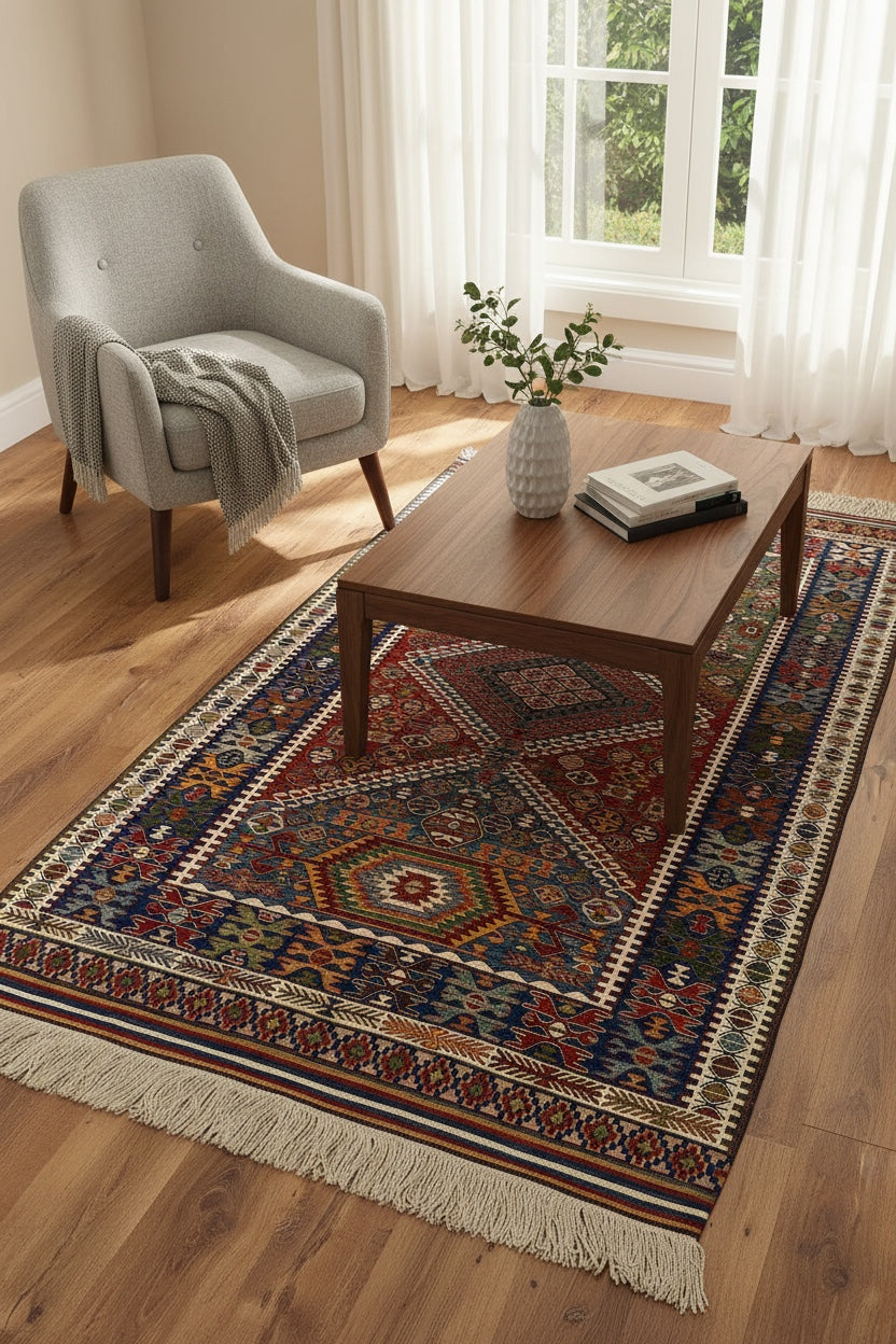 Kirmen El Dokuma Kilim